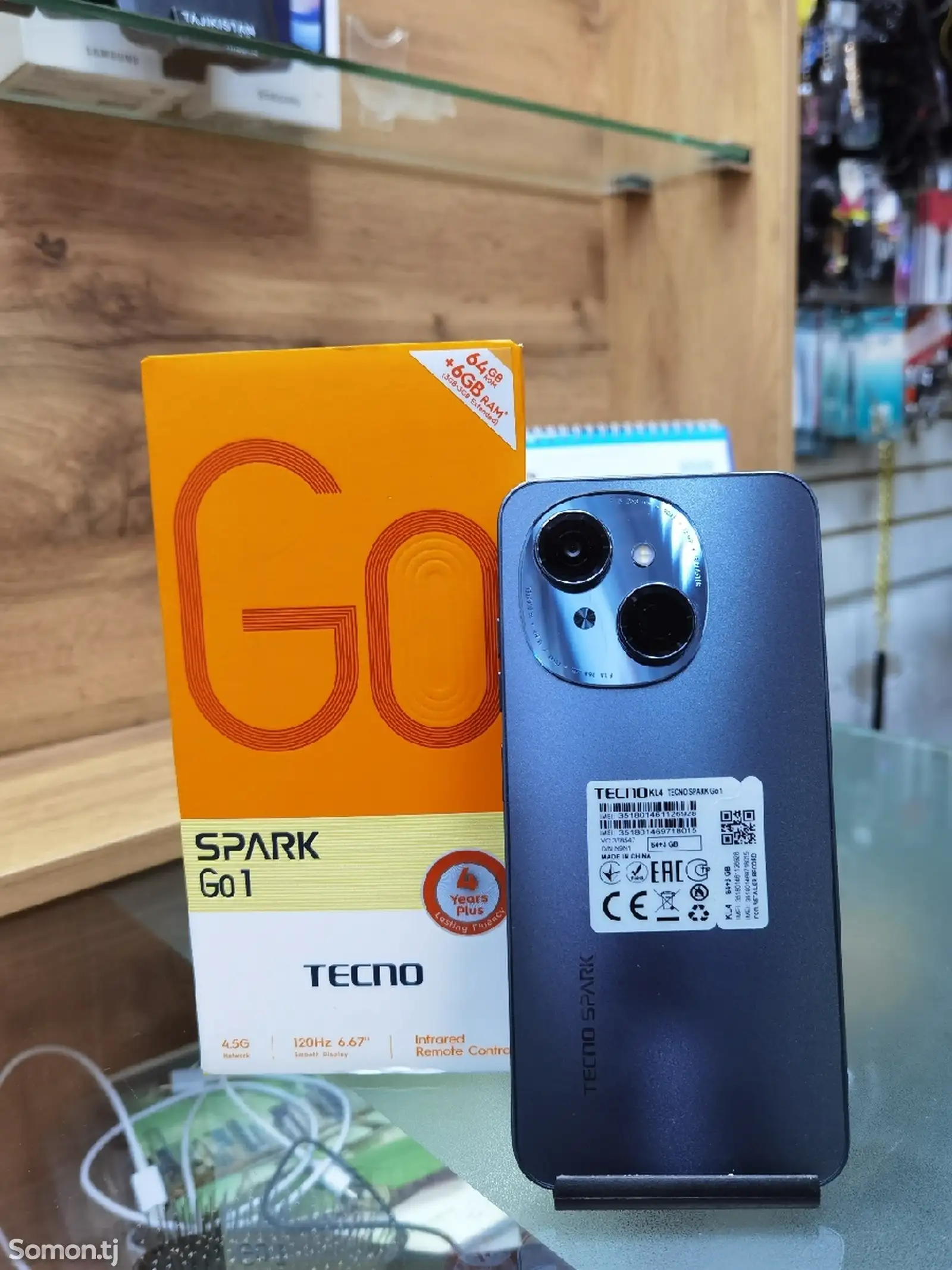 Tecno Spark Go1 64gb black-1