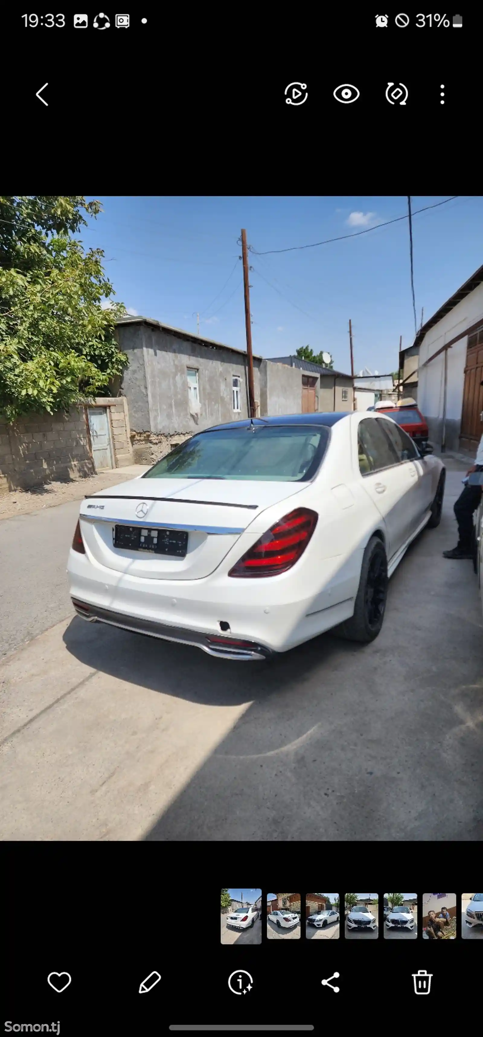 Mercedes-Benz S class, 2000-8