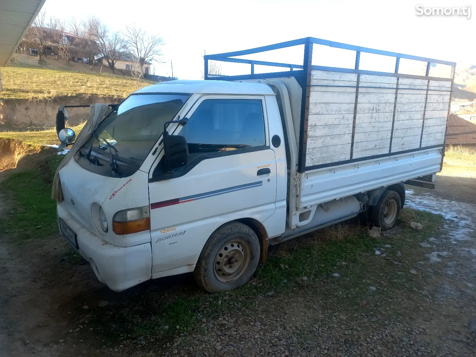 Бортовой автомобиль Hyundai Porter, 2002-1