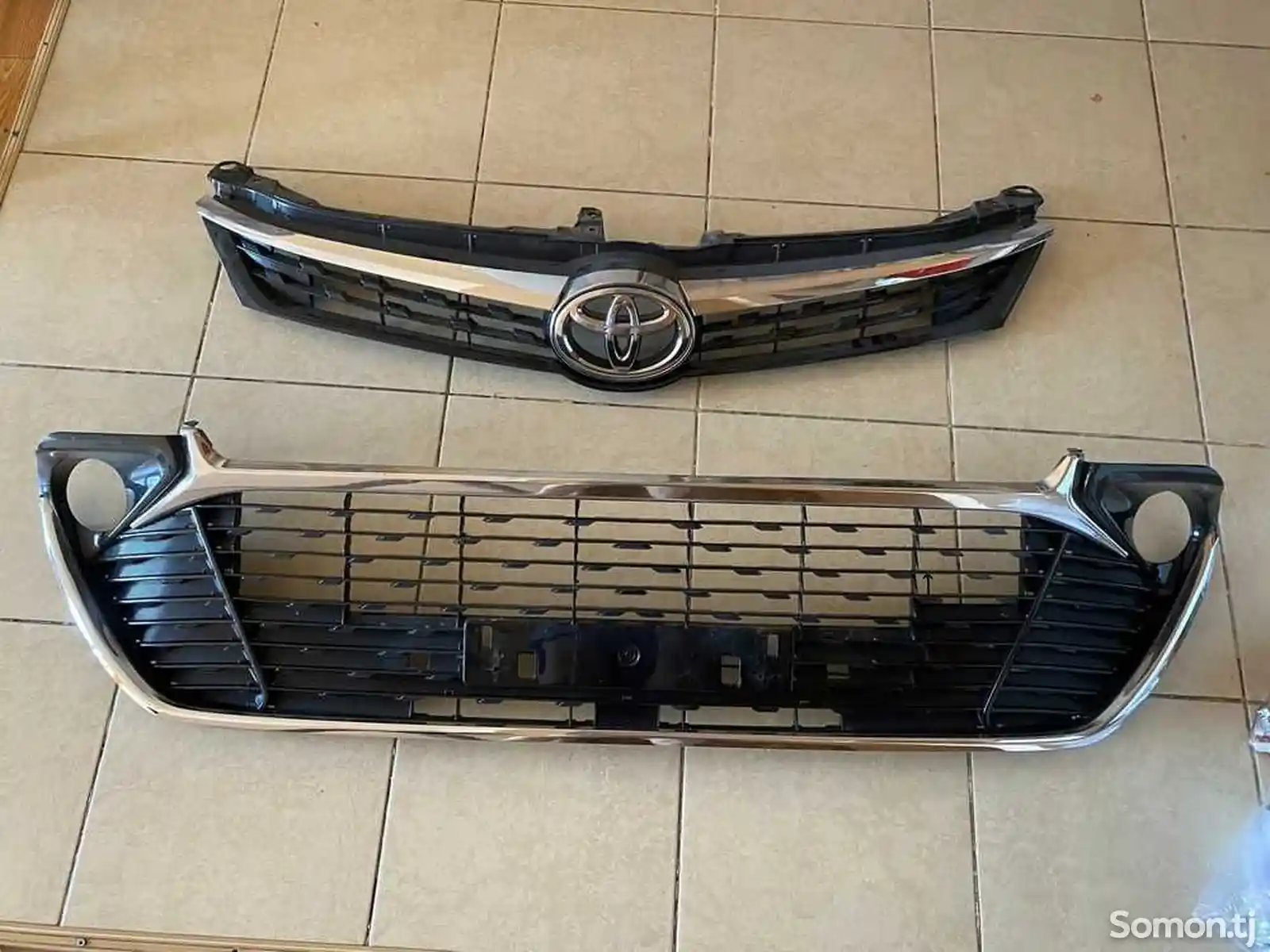 Облицовка и решетка для Toyota Camry 5 Exclusive-1