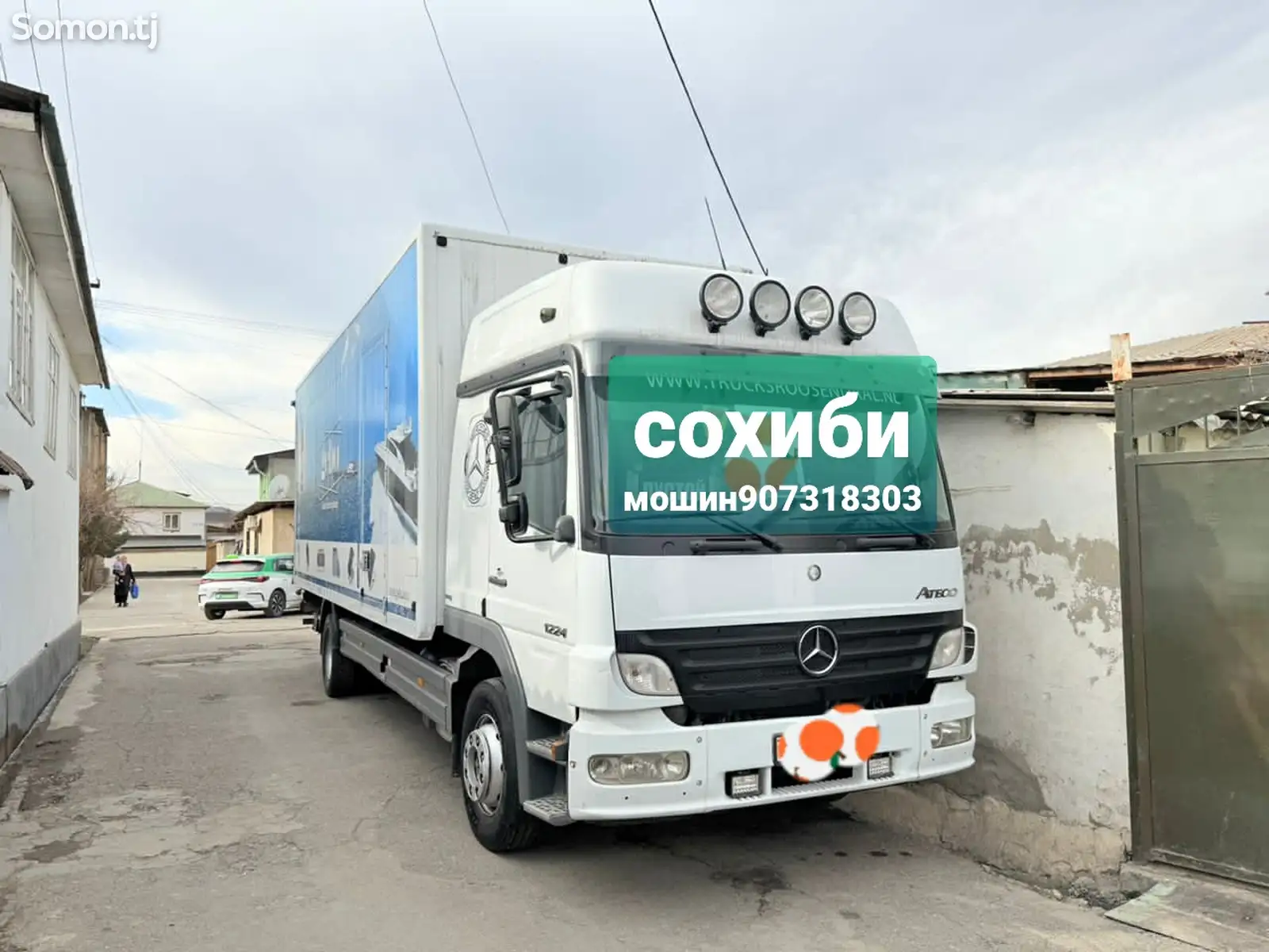 Бортовой грузовик Mercedes-Benz Atego, 2007-1