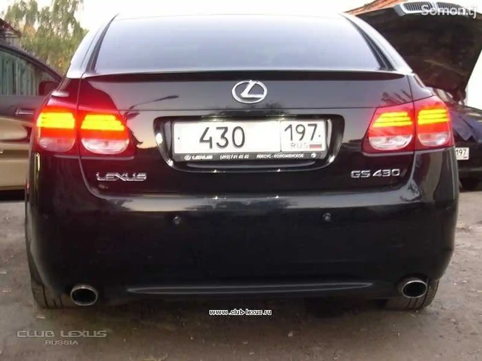 Спойлер на Lexus GS 2005-2011-3