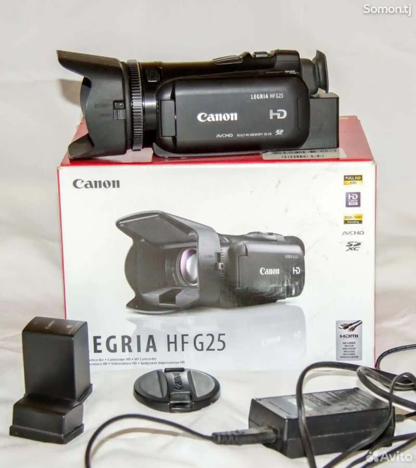 Видеокамера canon legria HF G25