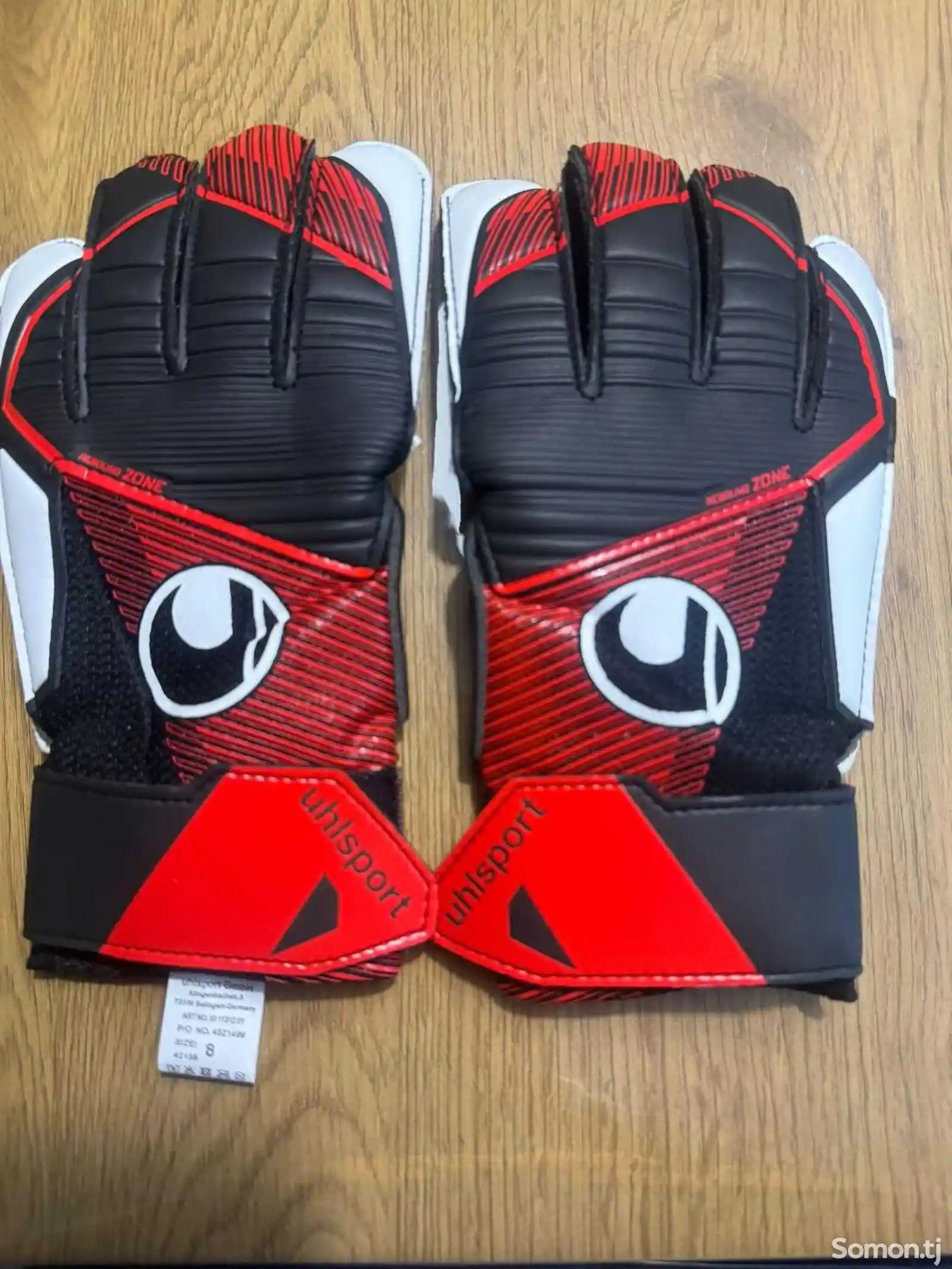 Вратарские перчатки Uhlsport Powerline Soft оригинал-5