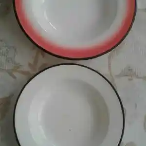 Тарелки эмалированные