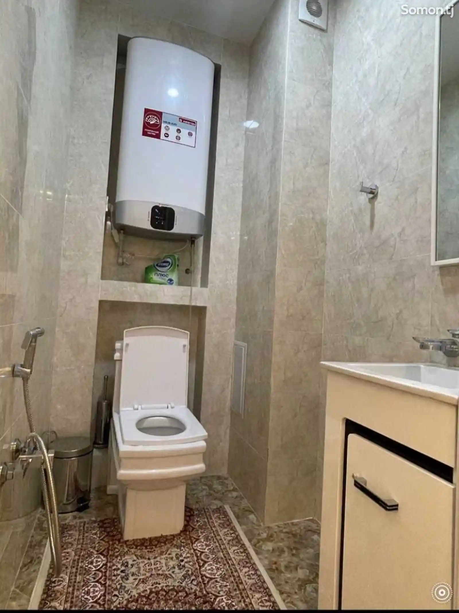 2-комн. квартира, 7 этаж, 75м², сомони Алфемо-9