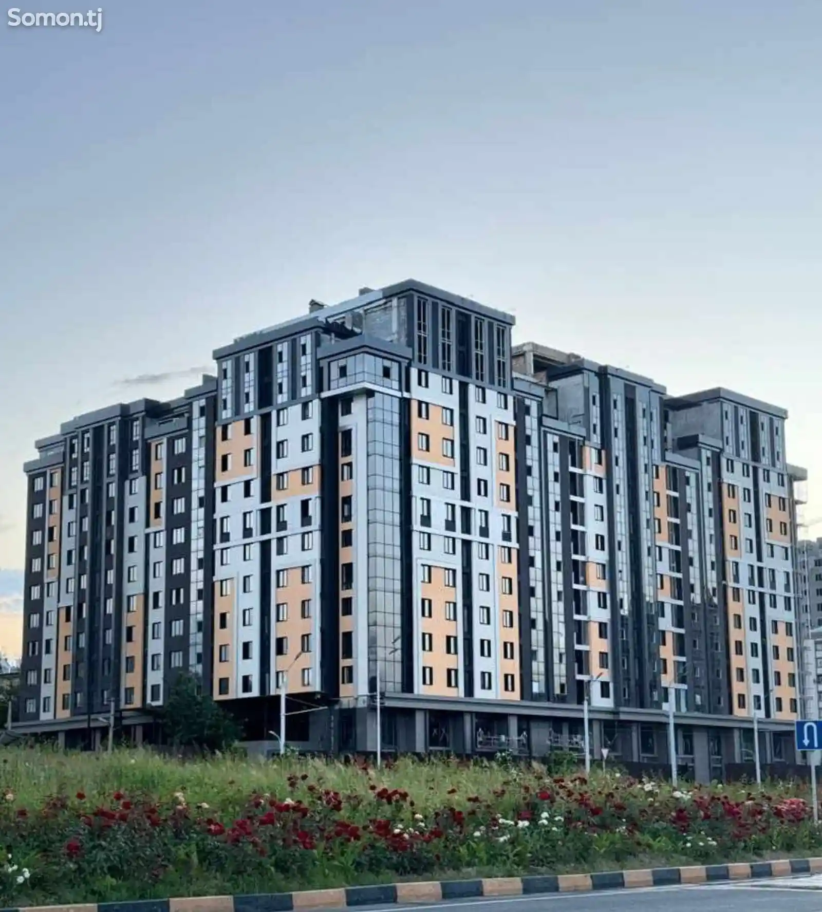 3-комн. квартира, 9 этаж, 74 м², Сино-9