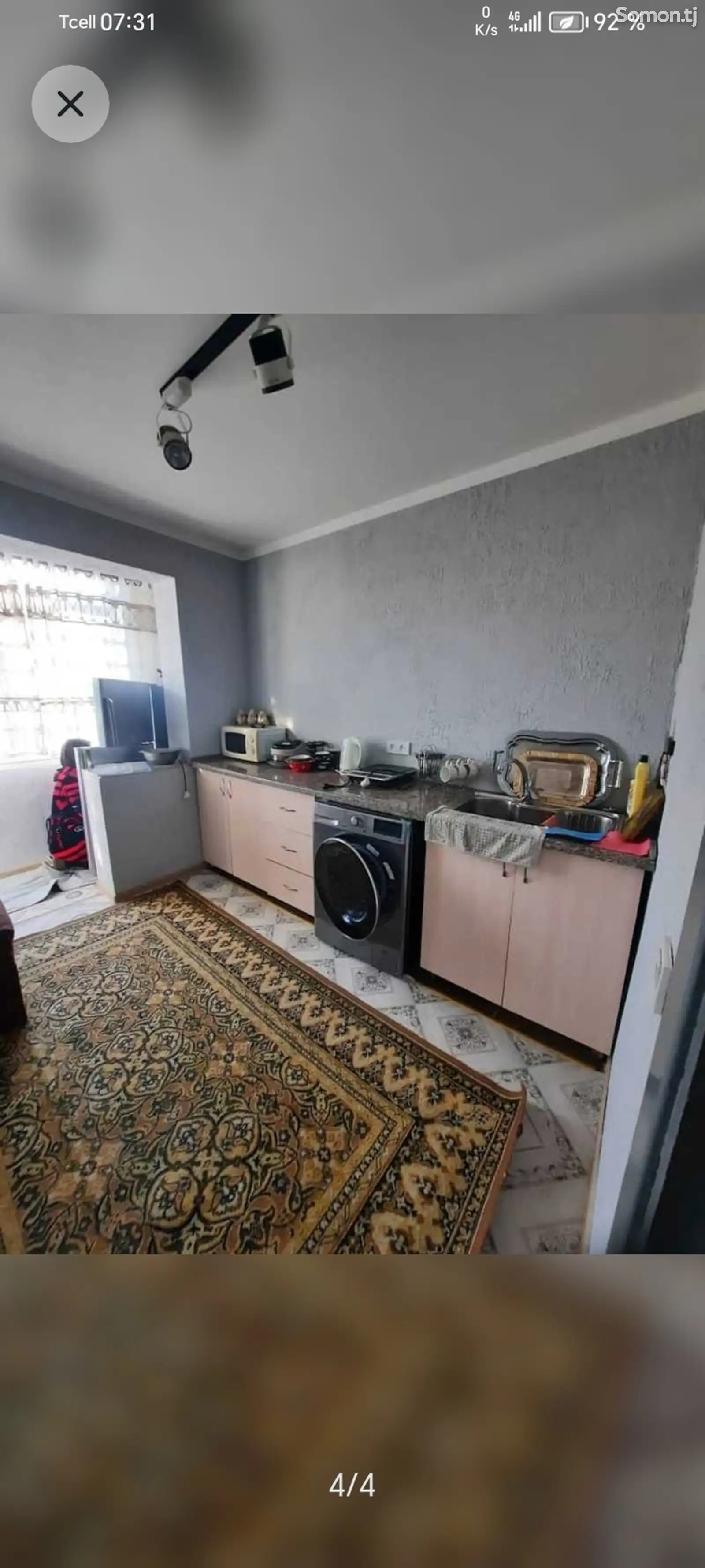 2-комн. квартира, 4 этаж, 45м², 34 мкр-1