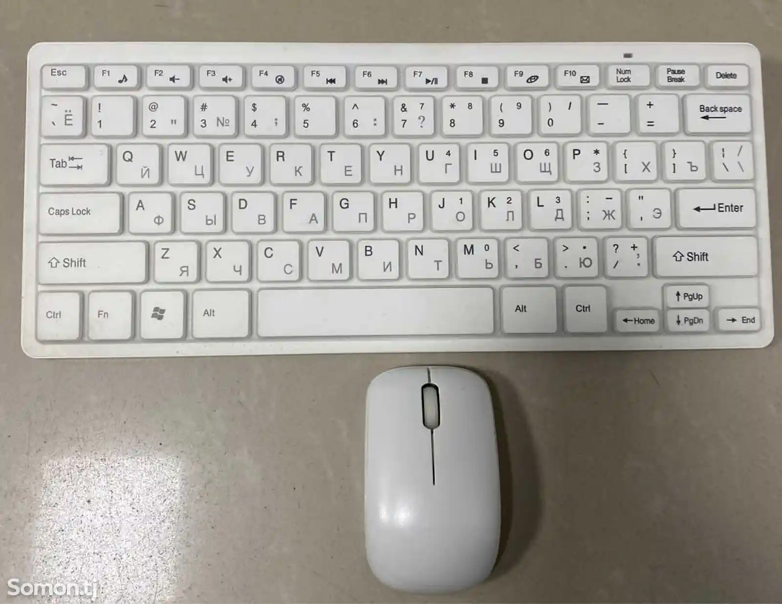 Мини клавиатура+ мышка беспроводная-1