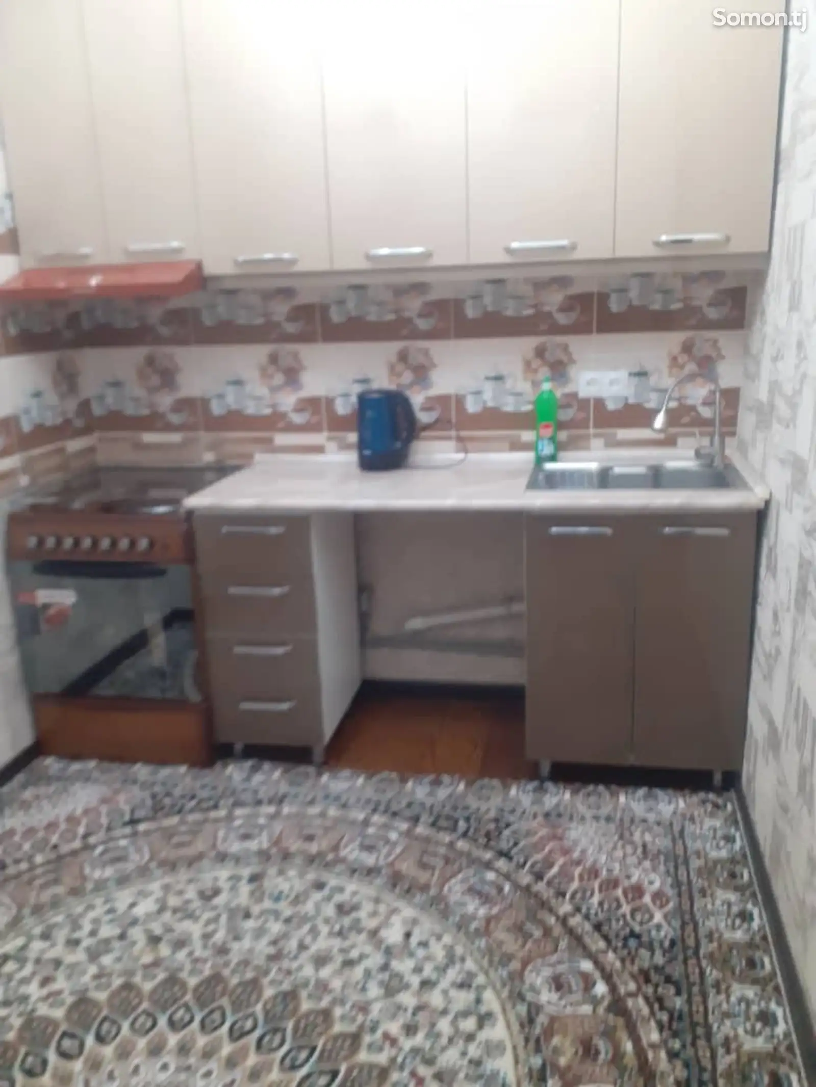 1-комн. квартира, 4 этаж, 45м², Шохмансур-4