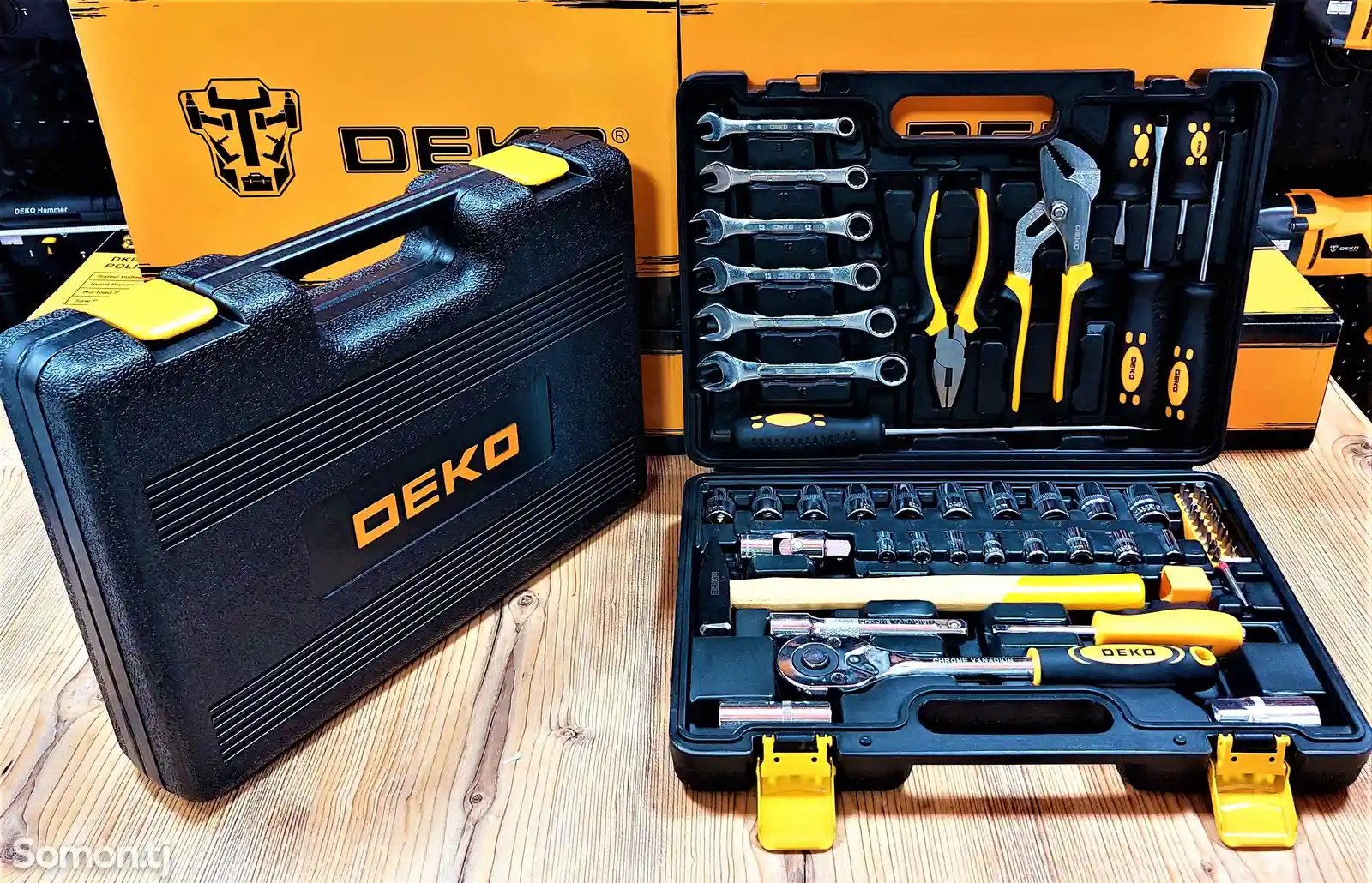 Набор инструментов Deko DKMT63-4