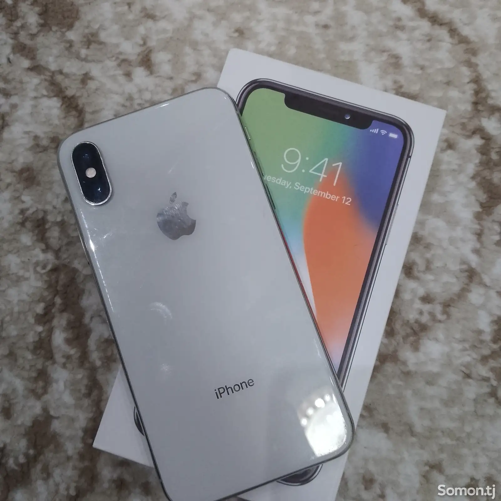 Apple iPhone Xs, 256 gb, Silver-1