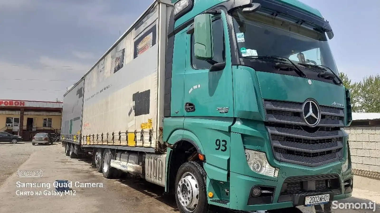 Бортовой грузовик Mercedes-Benz Atego, 2012-1