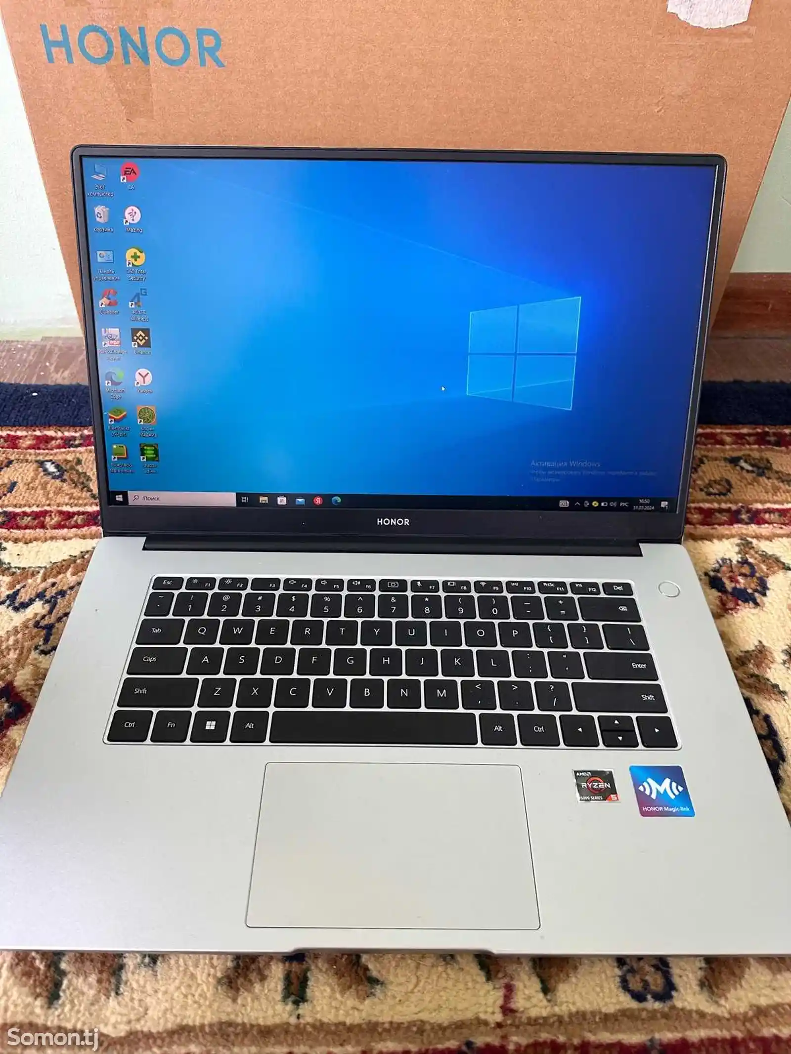 Ноутбук Honor MagicBook 15 Rysen 5 5500 U / 8Gb / 512Gb-1