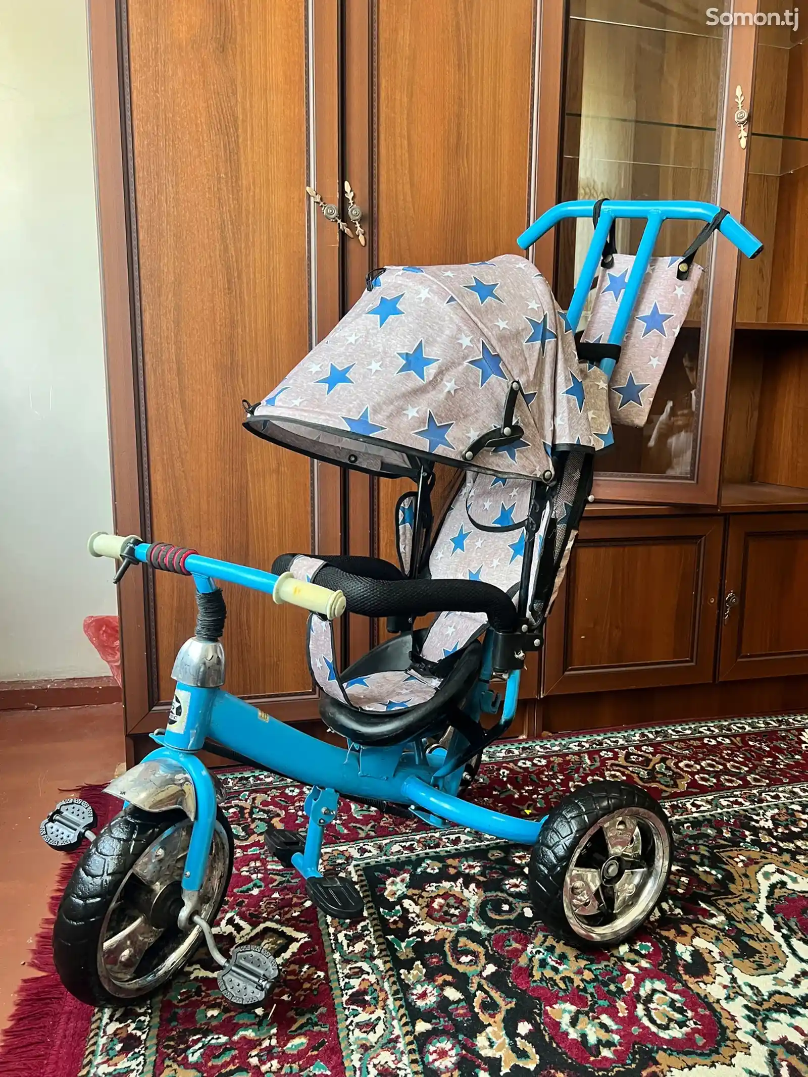 Велосипед детский трёхколёсный-1