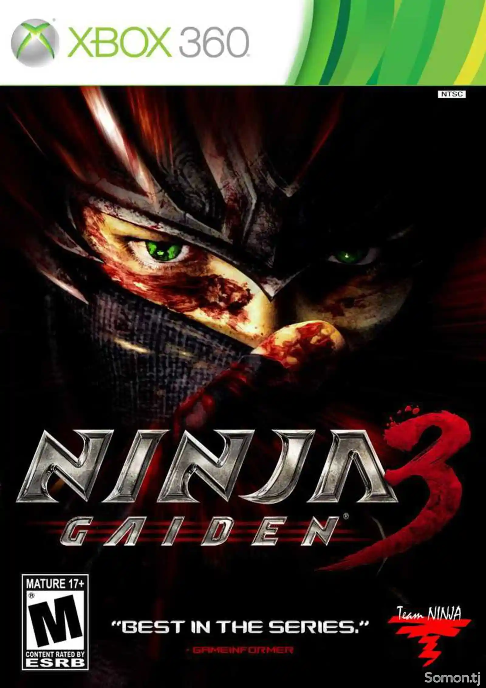 Игра Ninja gaiden 3 для прошитых Xbox 360 для прошитых Xbox 360