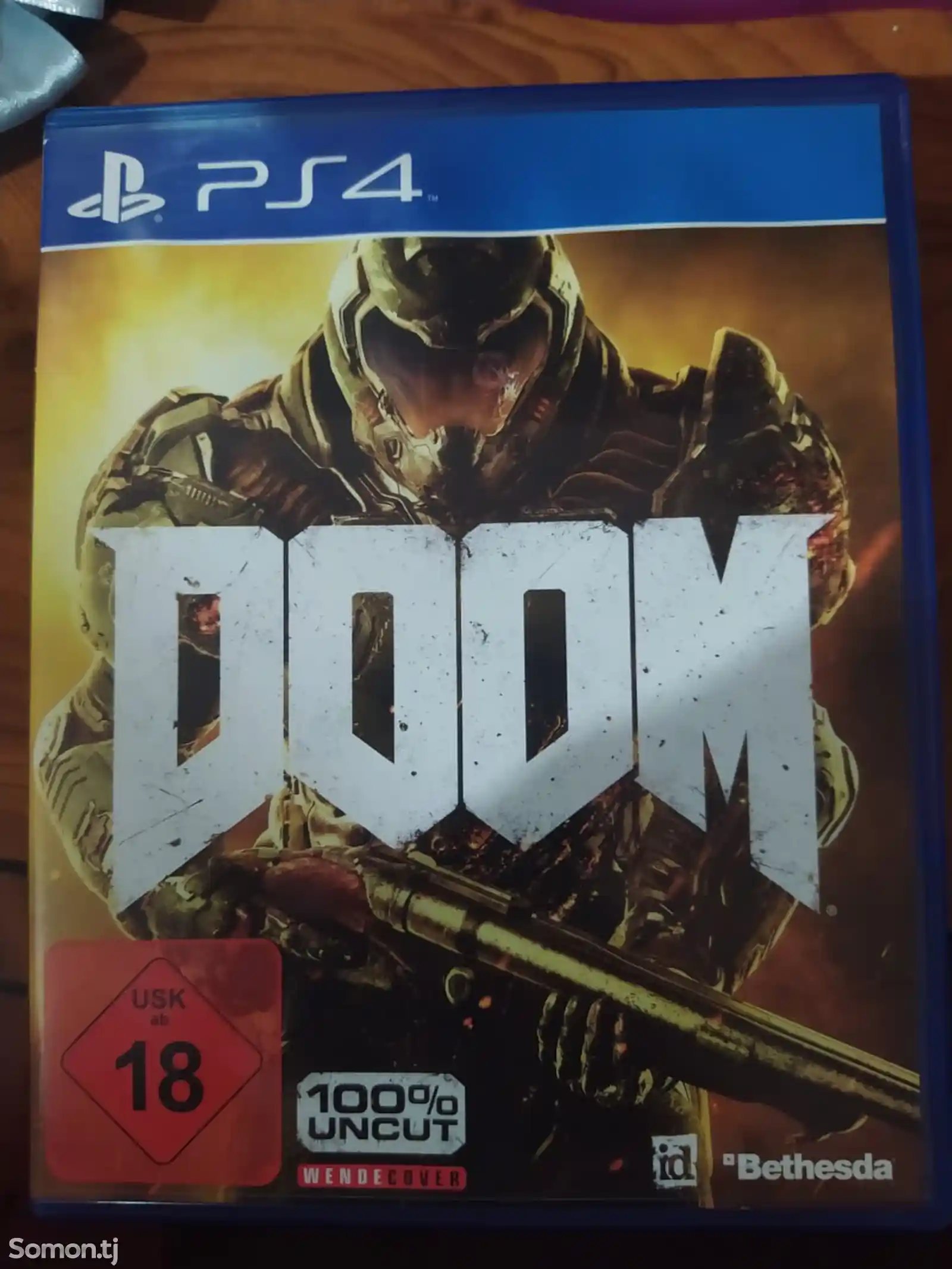 Диск на Doom для PS4