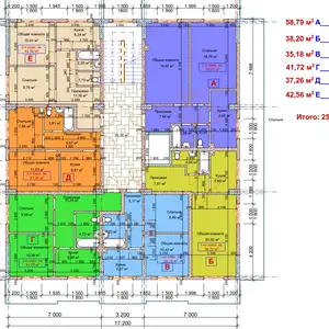 2-комн. квартира, Цокольный этаж, 38 м², Шабчарог