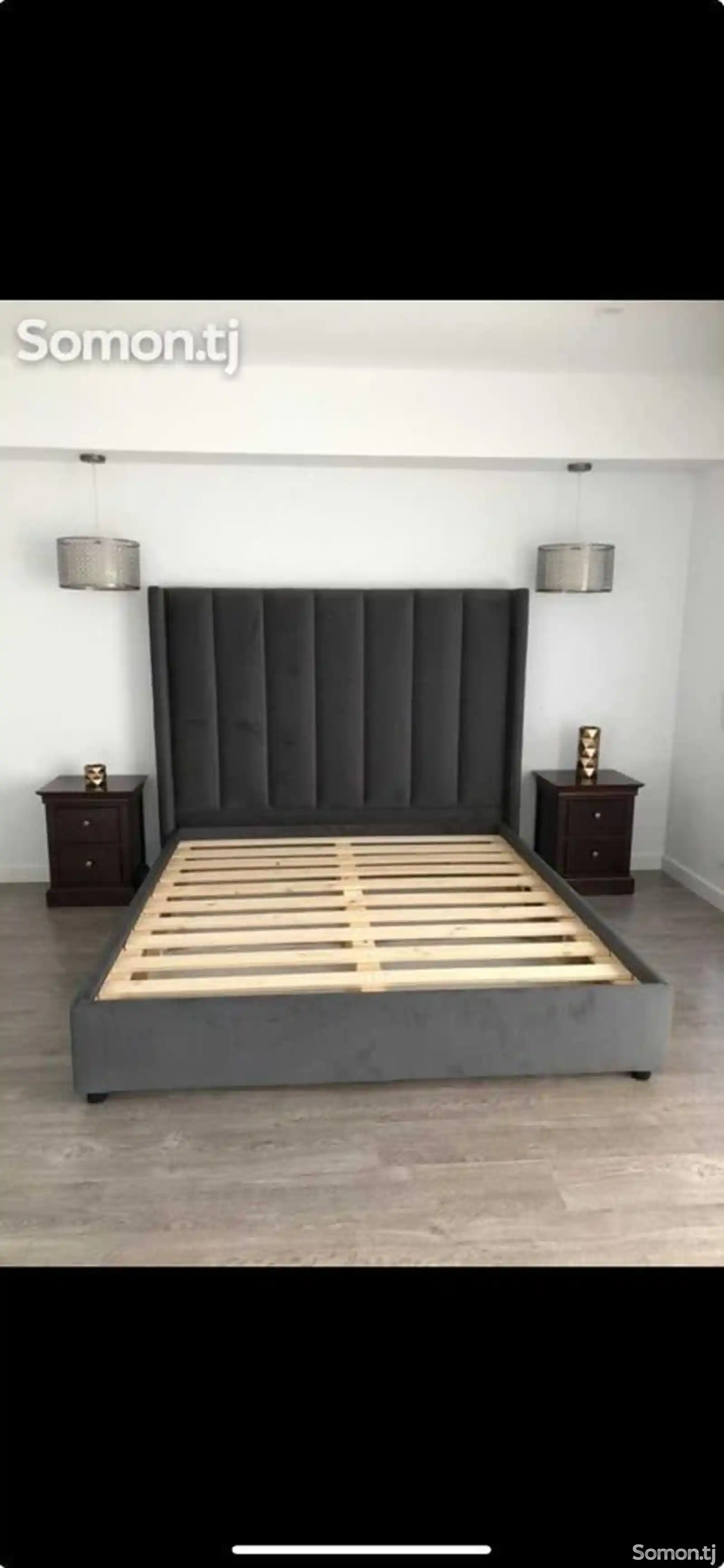 Двухспальная кровать на заказ-6
