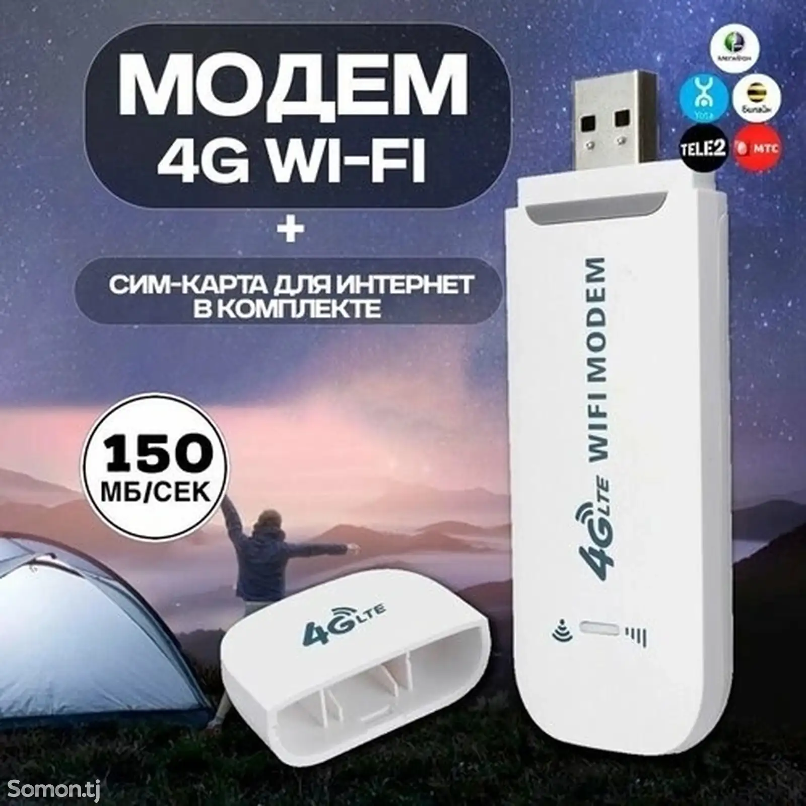 Модем 4g wifi-5