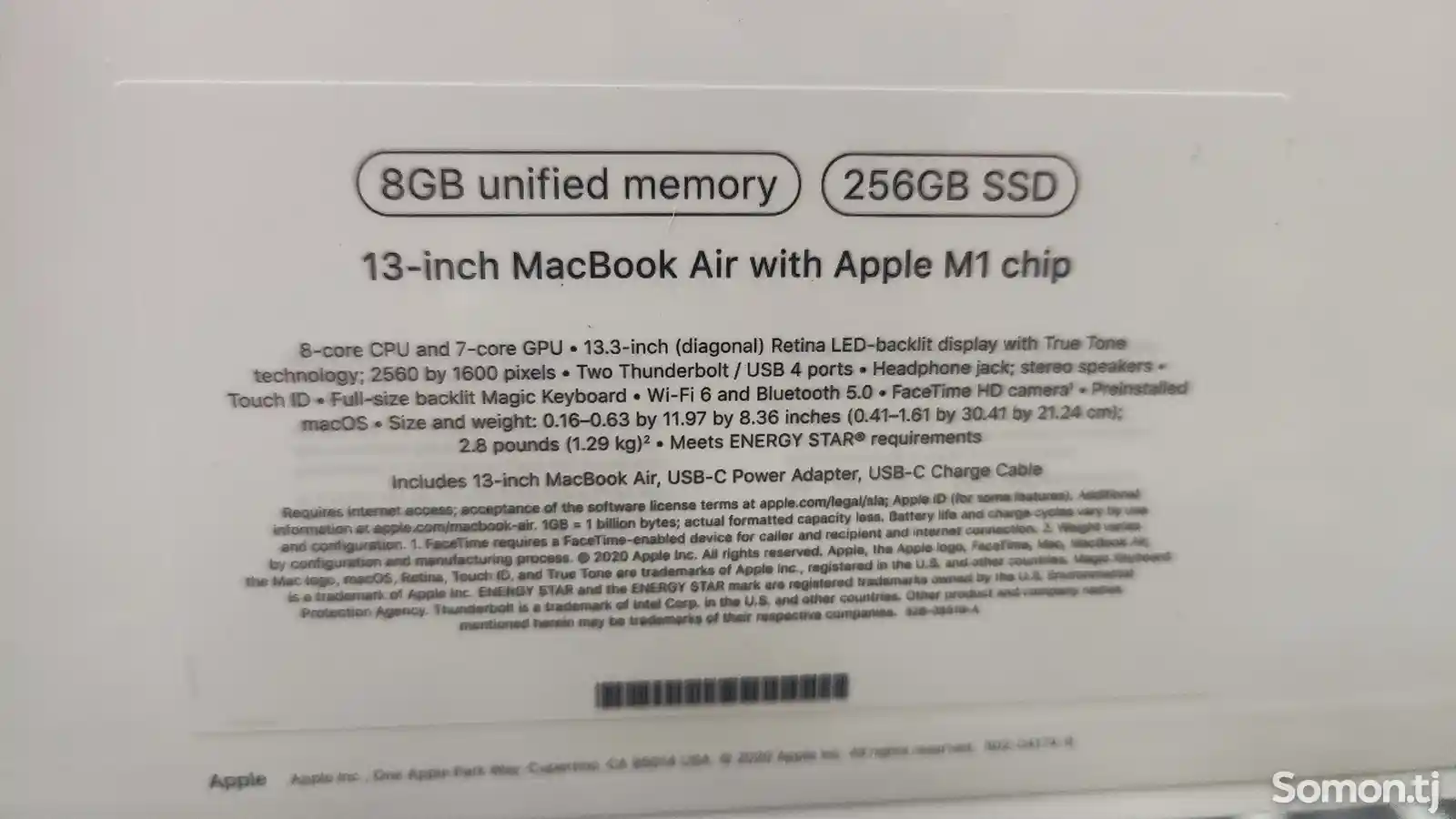 Ноутбук MacBook Air M1 256GB 8GB-5