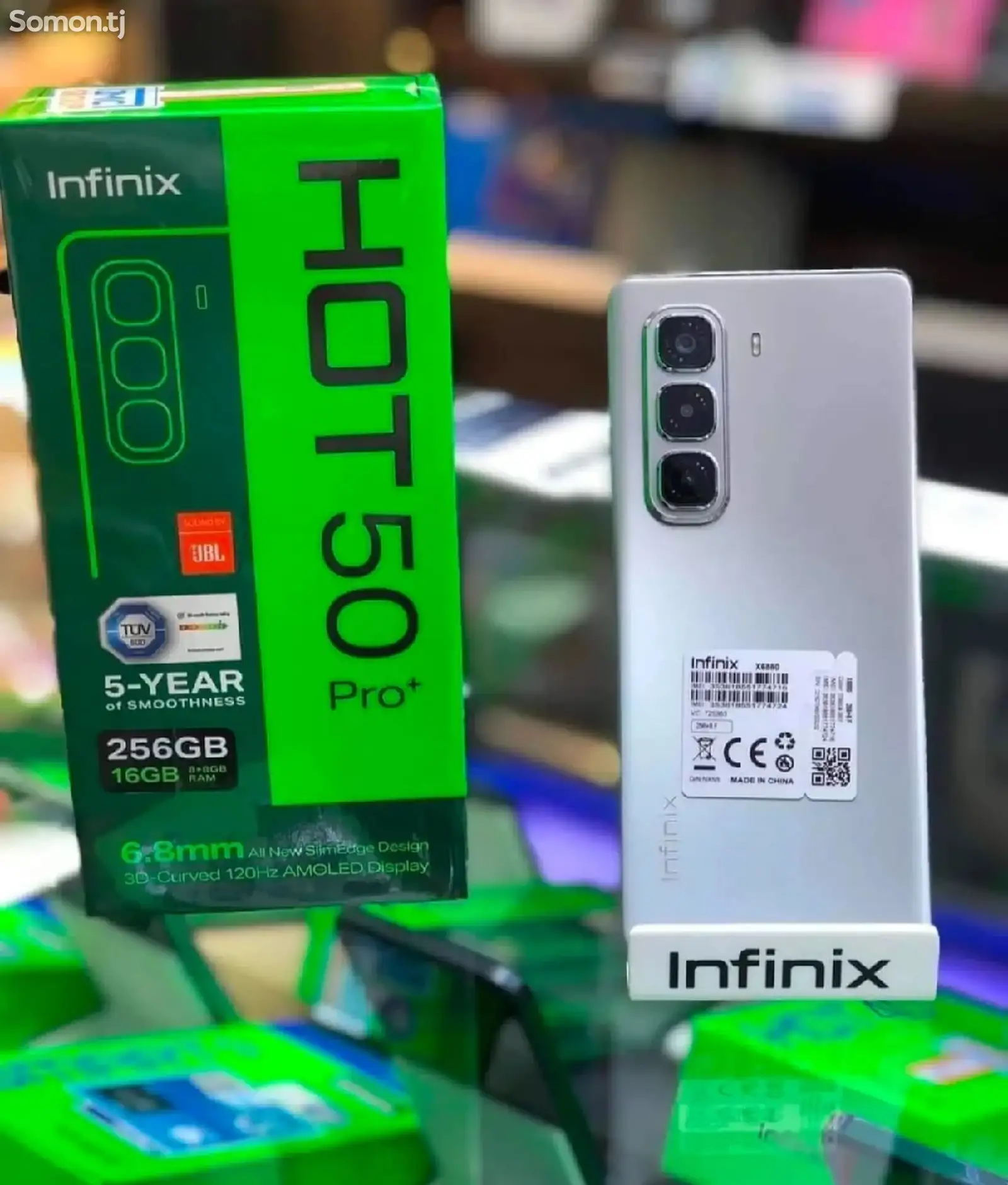 Infinix Hot 50 pro plus 16/256Gb black-1