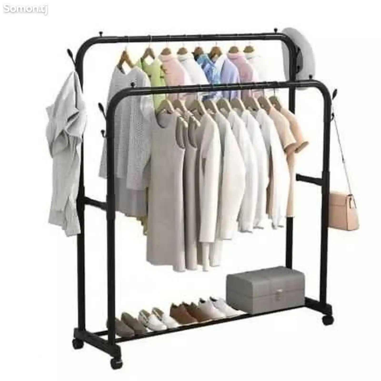 Железная стойка для одежды drying rack multifunction-2