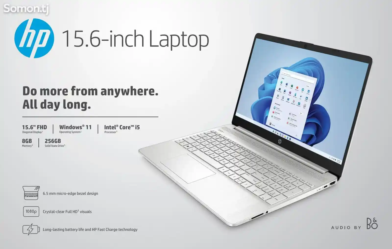 Ноутбук HP 15-dy2795wm Core i5 1135G7/15,6/HD/16GB/256GB/Серый-2