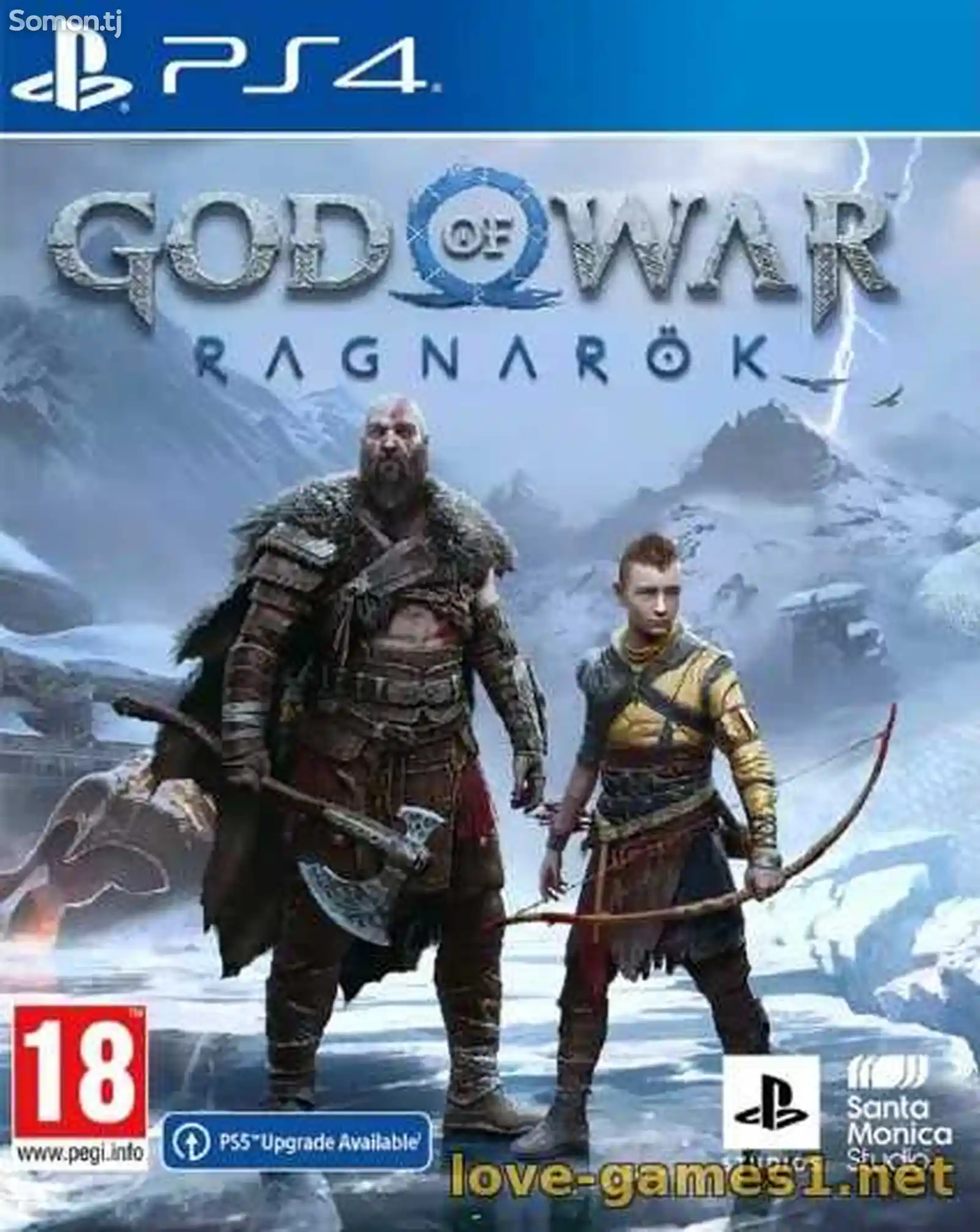 Игра God of War Ragnarok Версия 3.02 для PS4-1