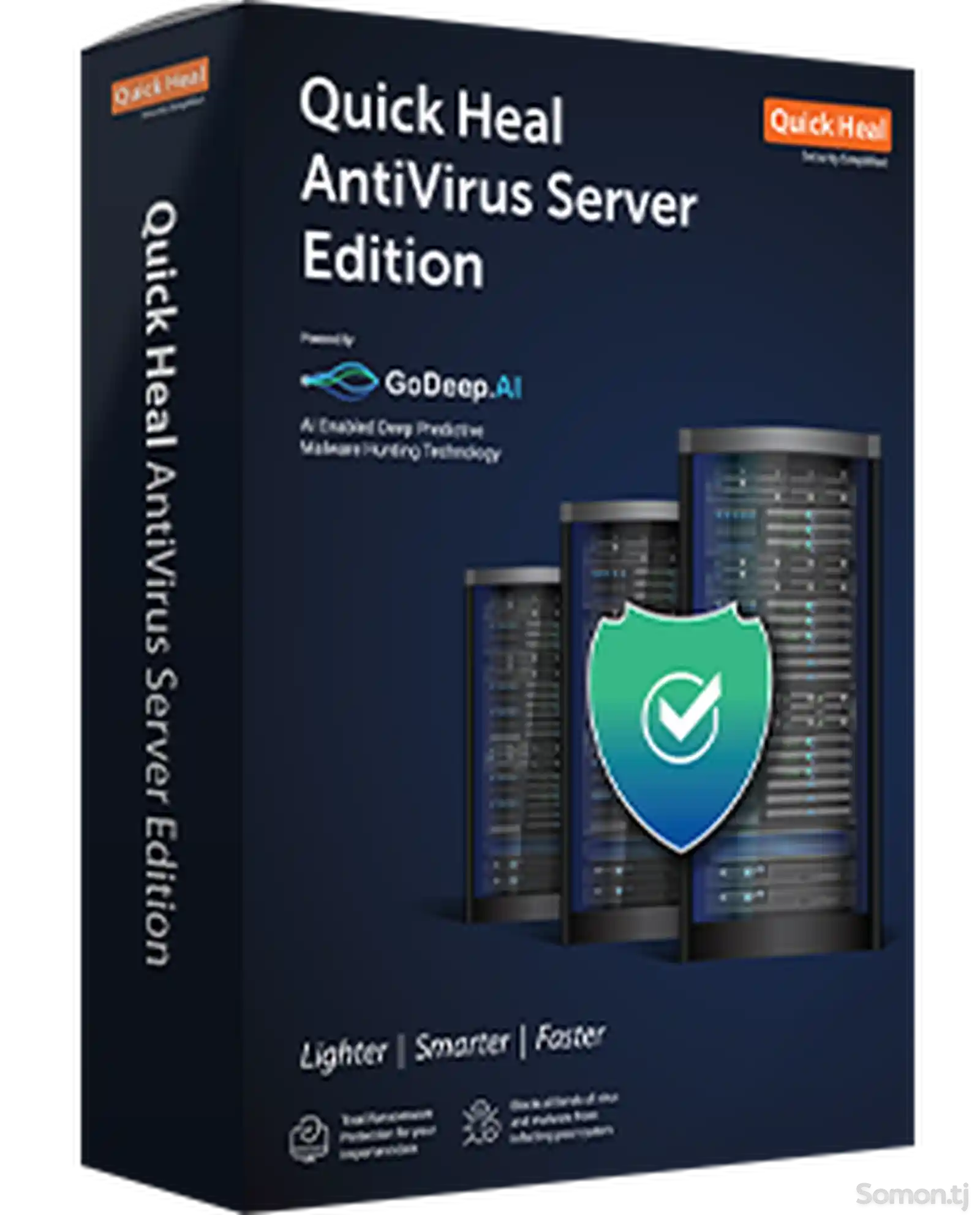 Quick Heal AntiVirus Server Edition - иҷозатнома барои 1 сервер, 1 сол