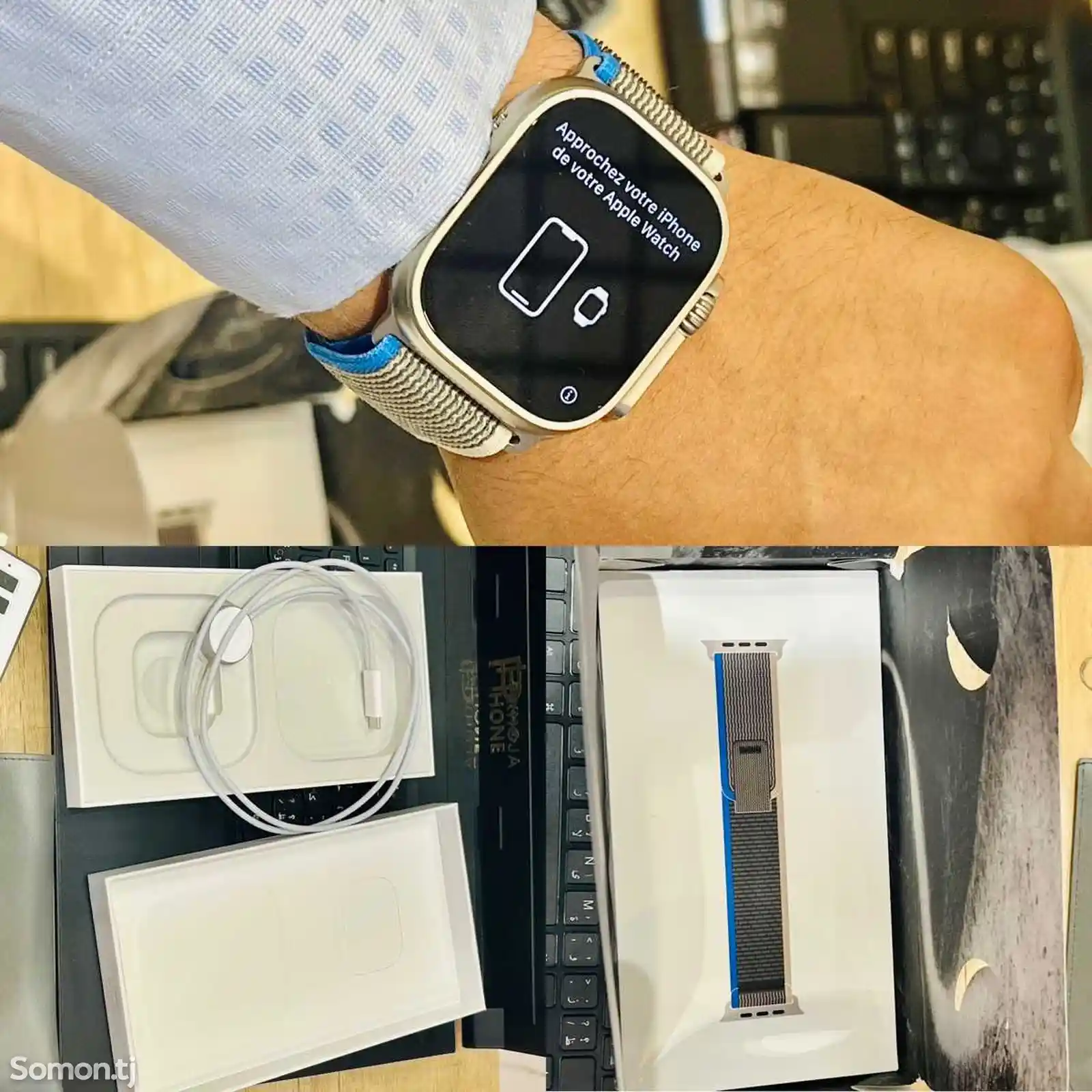 Смарт часы Apple Watch Ultra 49мм Titanium Case-4