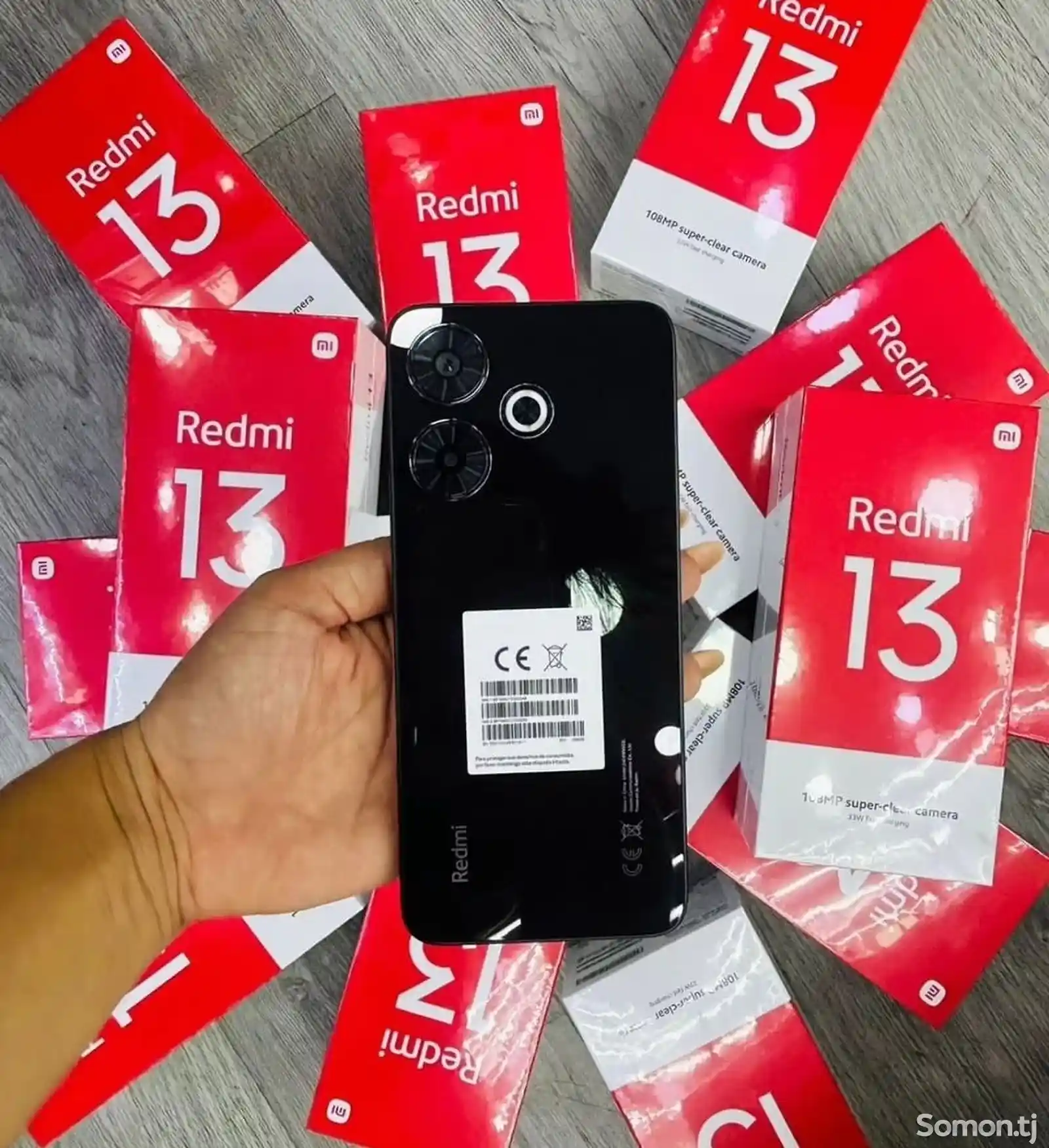 Xiaomi Redmi 13 8/256Gb black-1