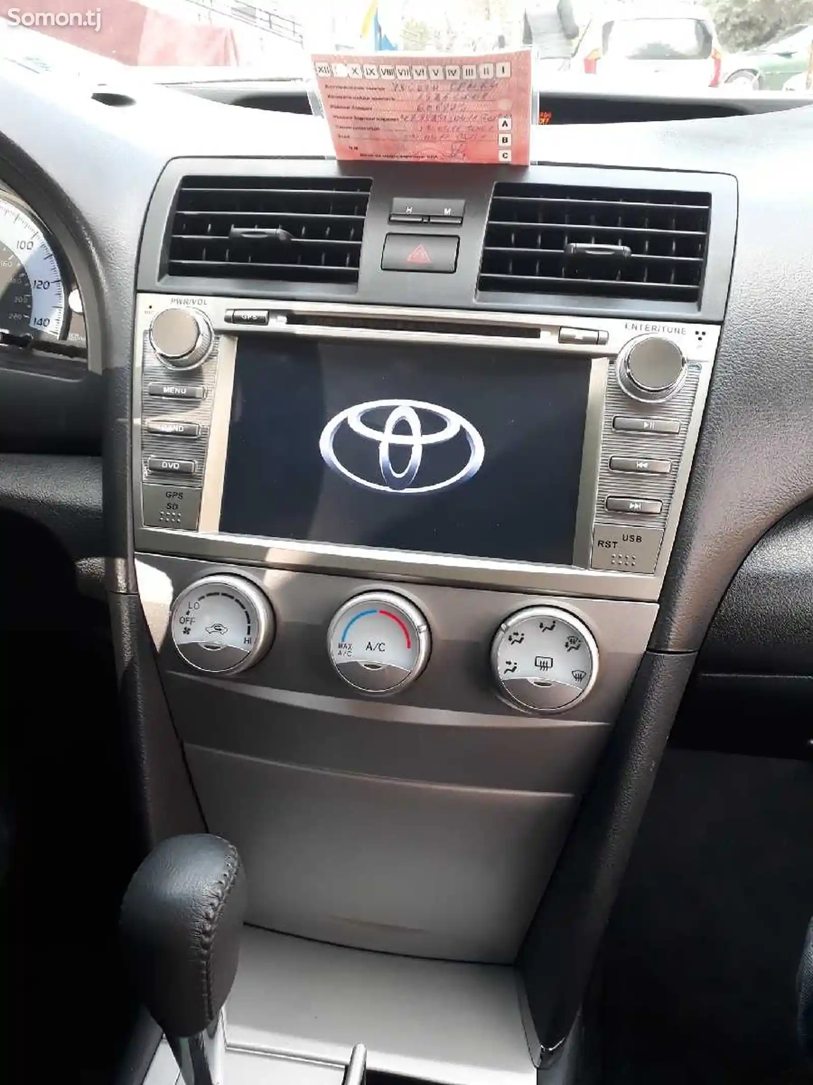 Штатный монитор от Toyota Camry 2-1