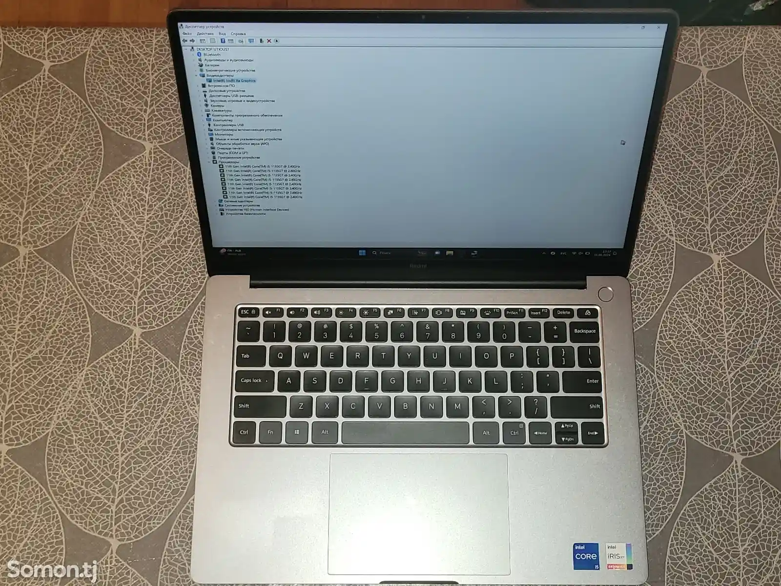 Ноутбук Redmibook pro 14, i5 11gen 16gb/512gb-5