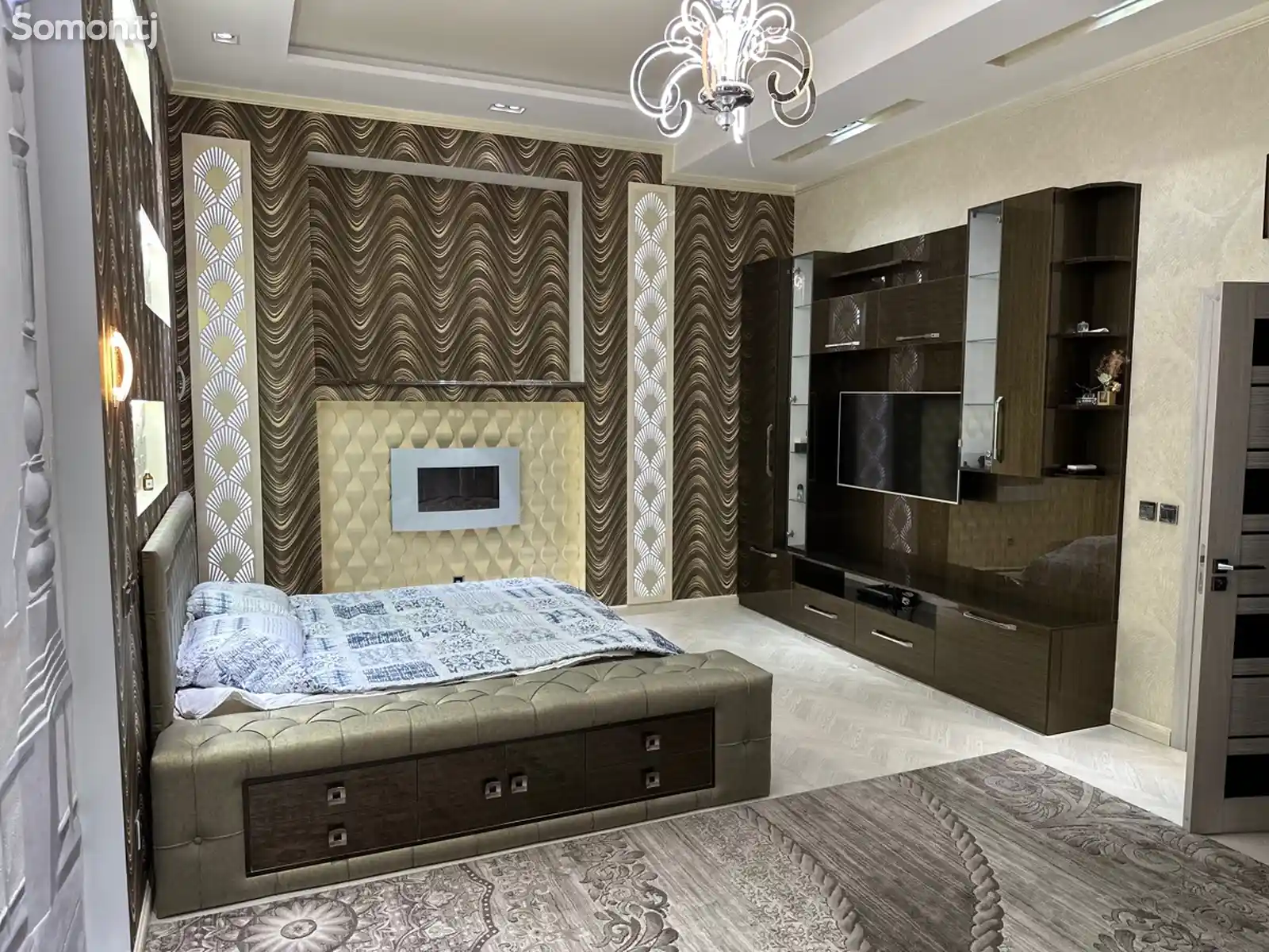 2-комн. квартира, 16 этаж, 71 м², Шохмансур-1