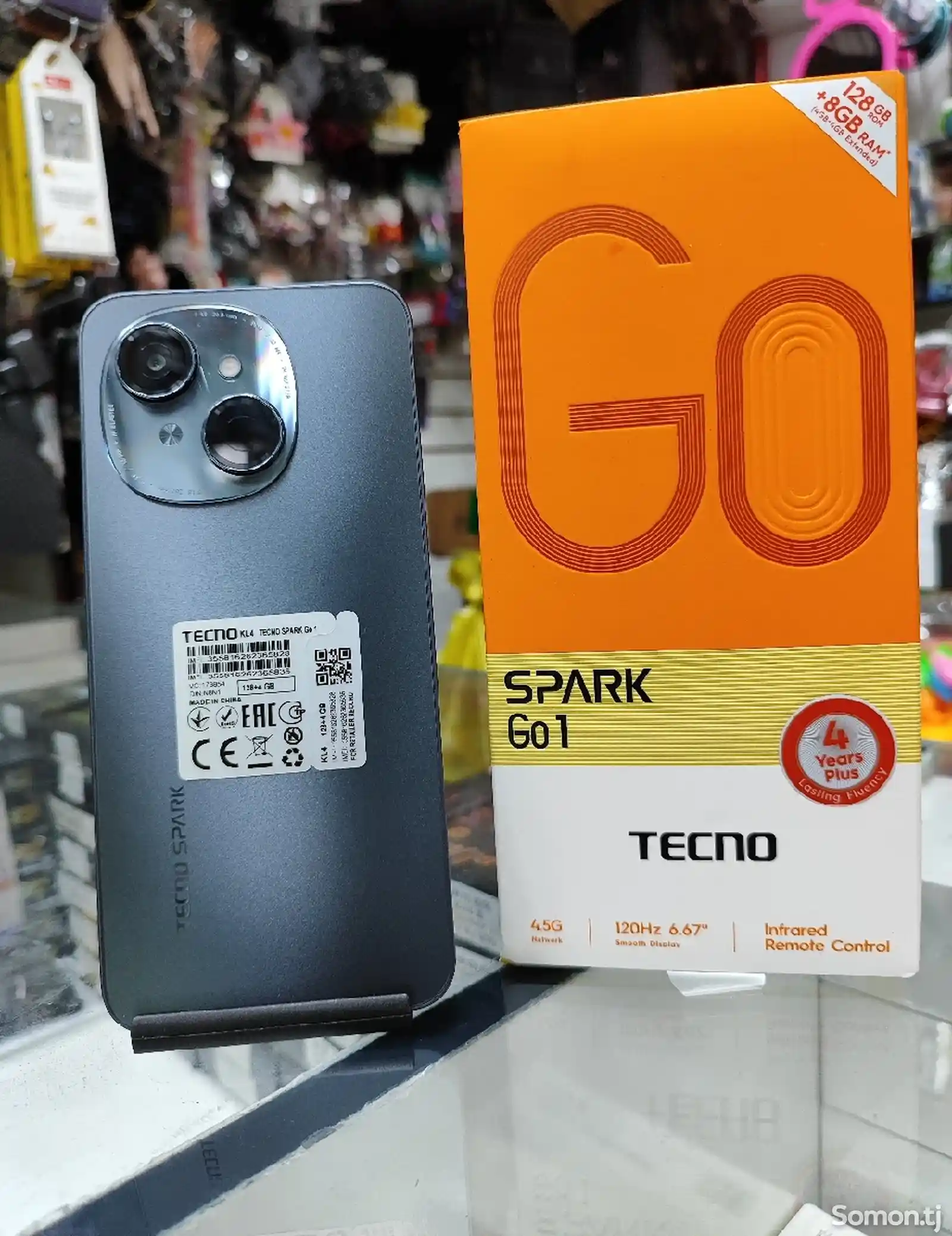 Tecno Spark Go 1 8/128Gb black-1