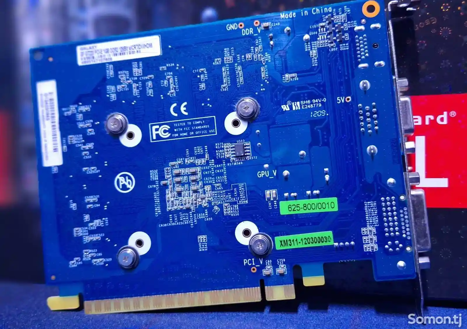 Видёокарта GALAXY NVIDIA GeForce GT220 1GB 128bit-7