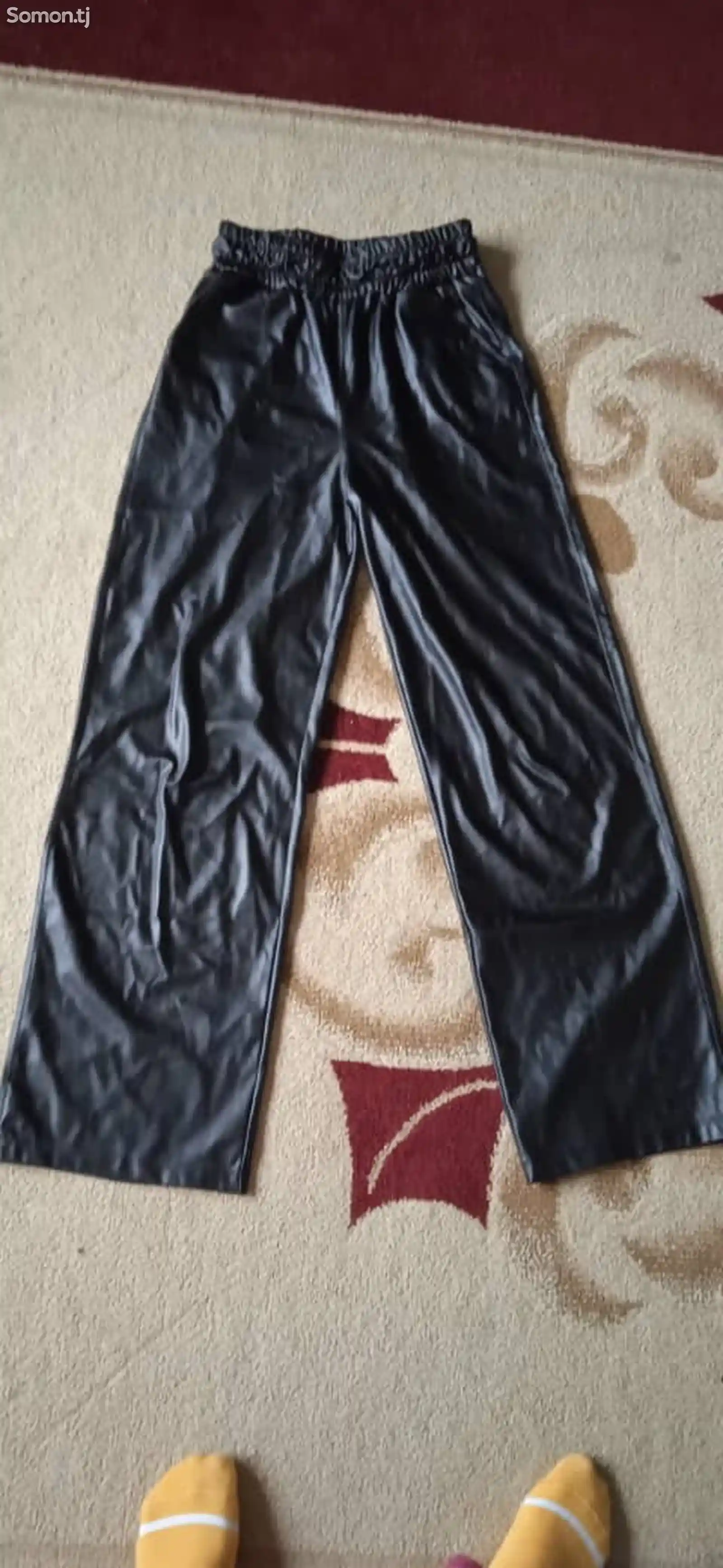 Кожаные брюки-2