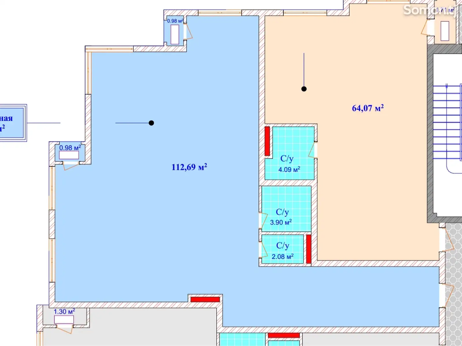 3-комн. квартира, 11 этаж, 112 м², Старый Аэропорт-7