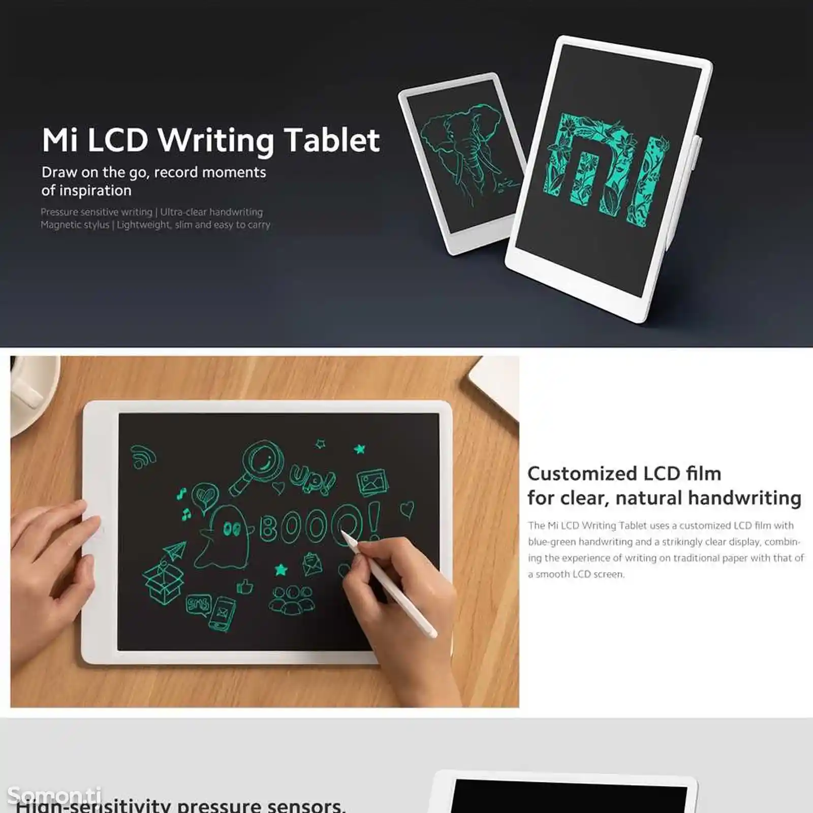 Графический планшет Xiaomi Mijia LCD Small Blackboard 13.5-3