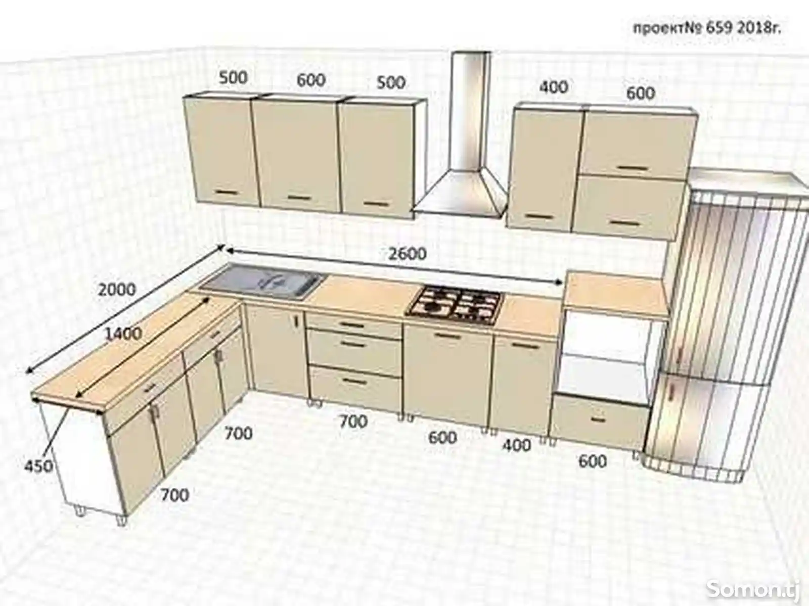 Мебель для кухни на заказ-4