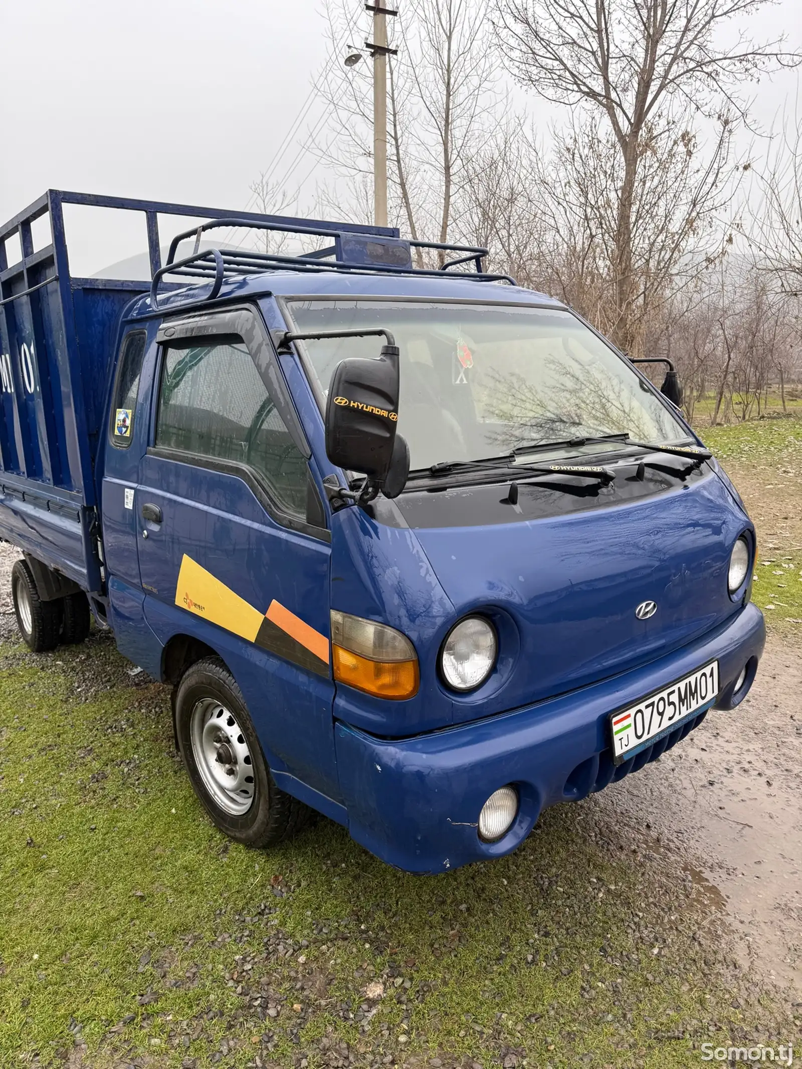 Бортовой автомобиль Hyundai Porter, 2002-1