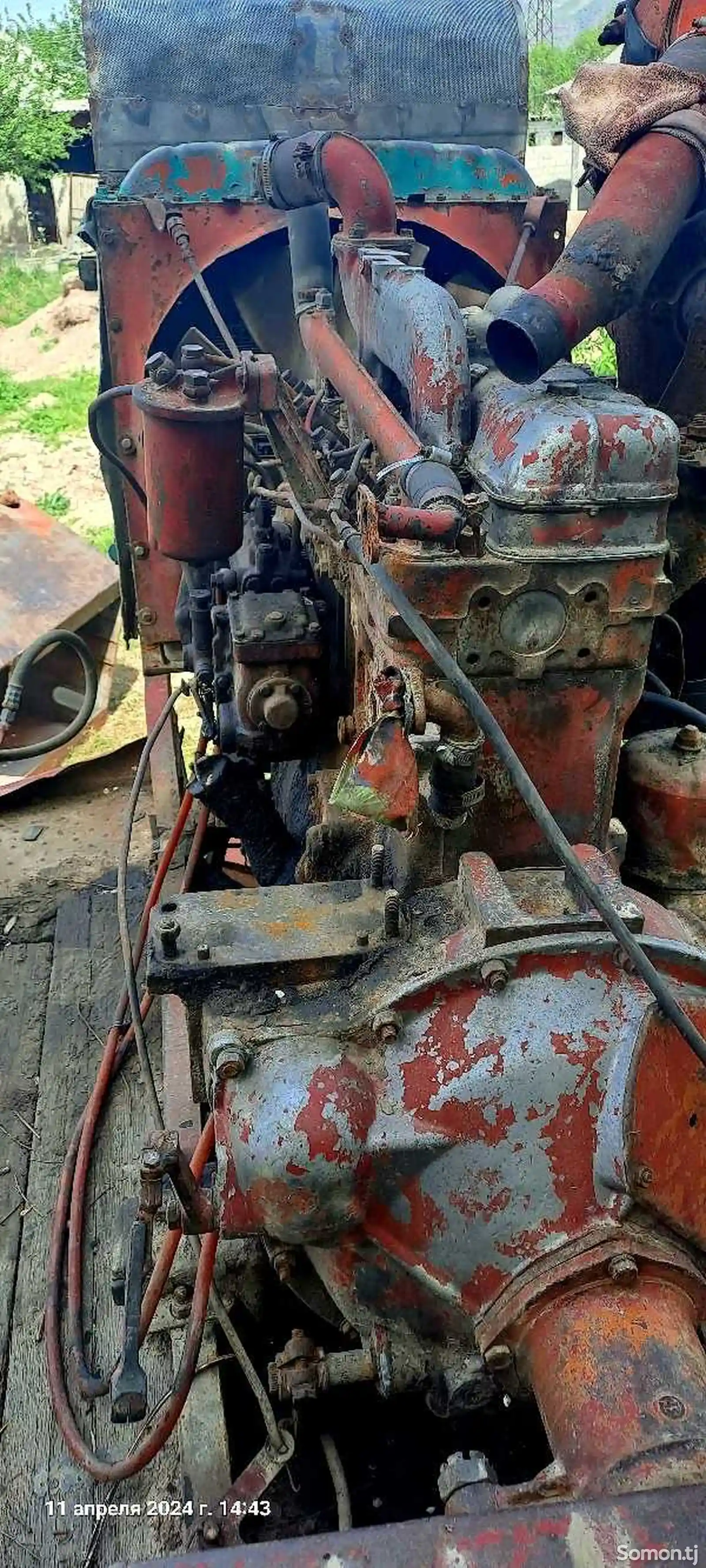Двигатель от трактора-3
