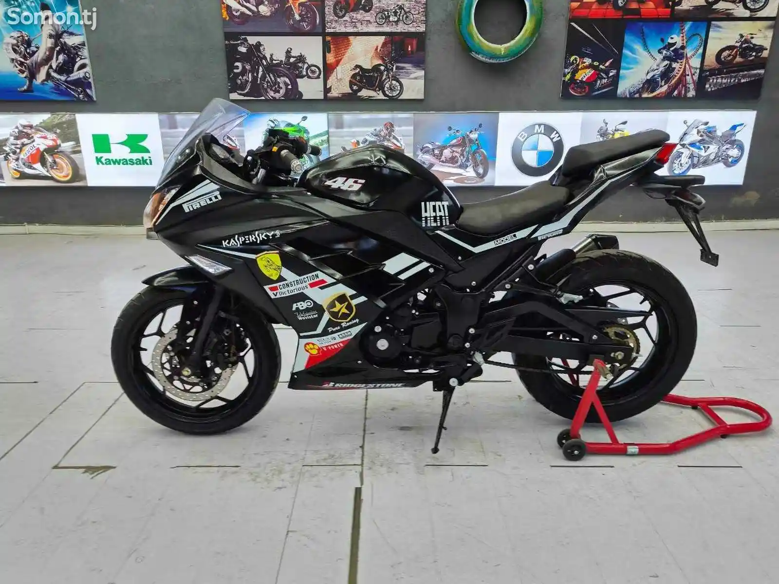 Мотоцикл Kawasaki Ninja 200cc на заказ-2
