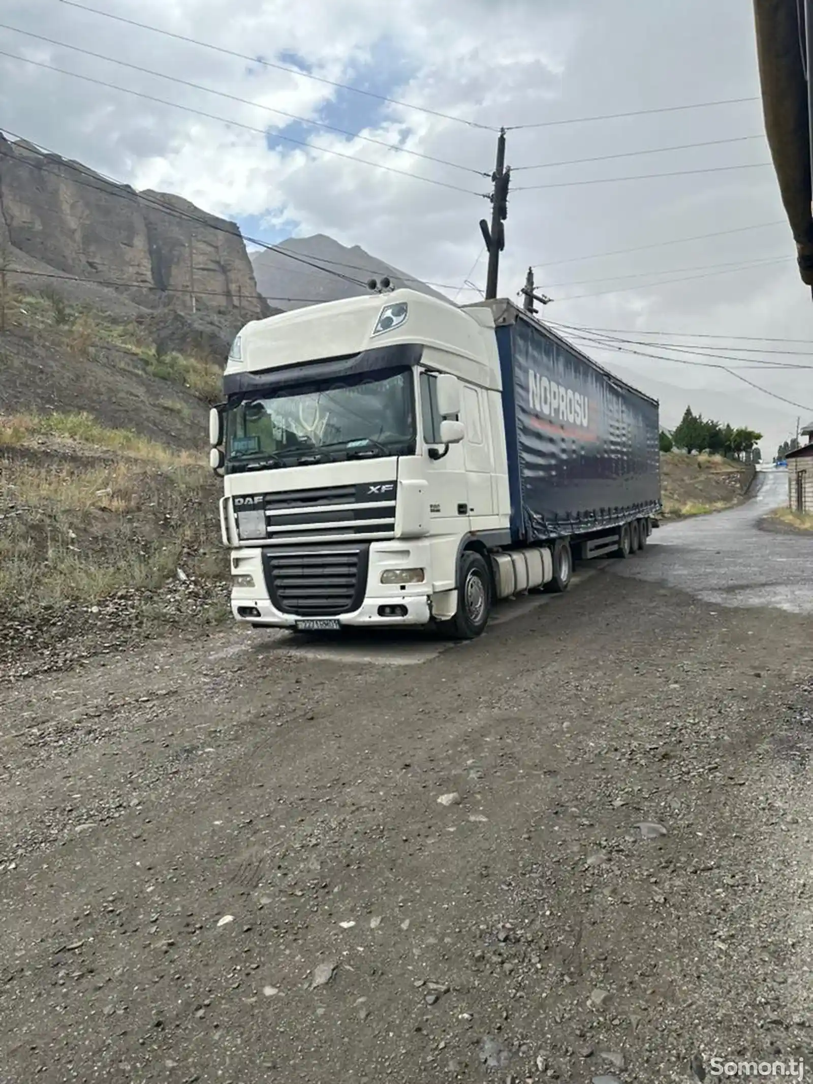 Бортовой грузовик DAF XF 105, 2009-2