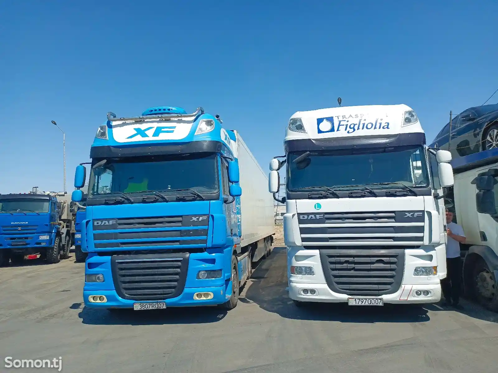 Бортовой грузовик DAF XF 105.510, 2012-8