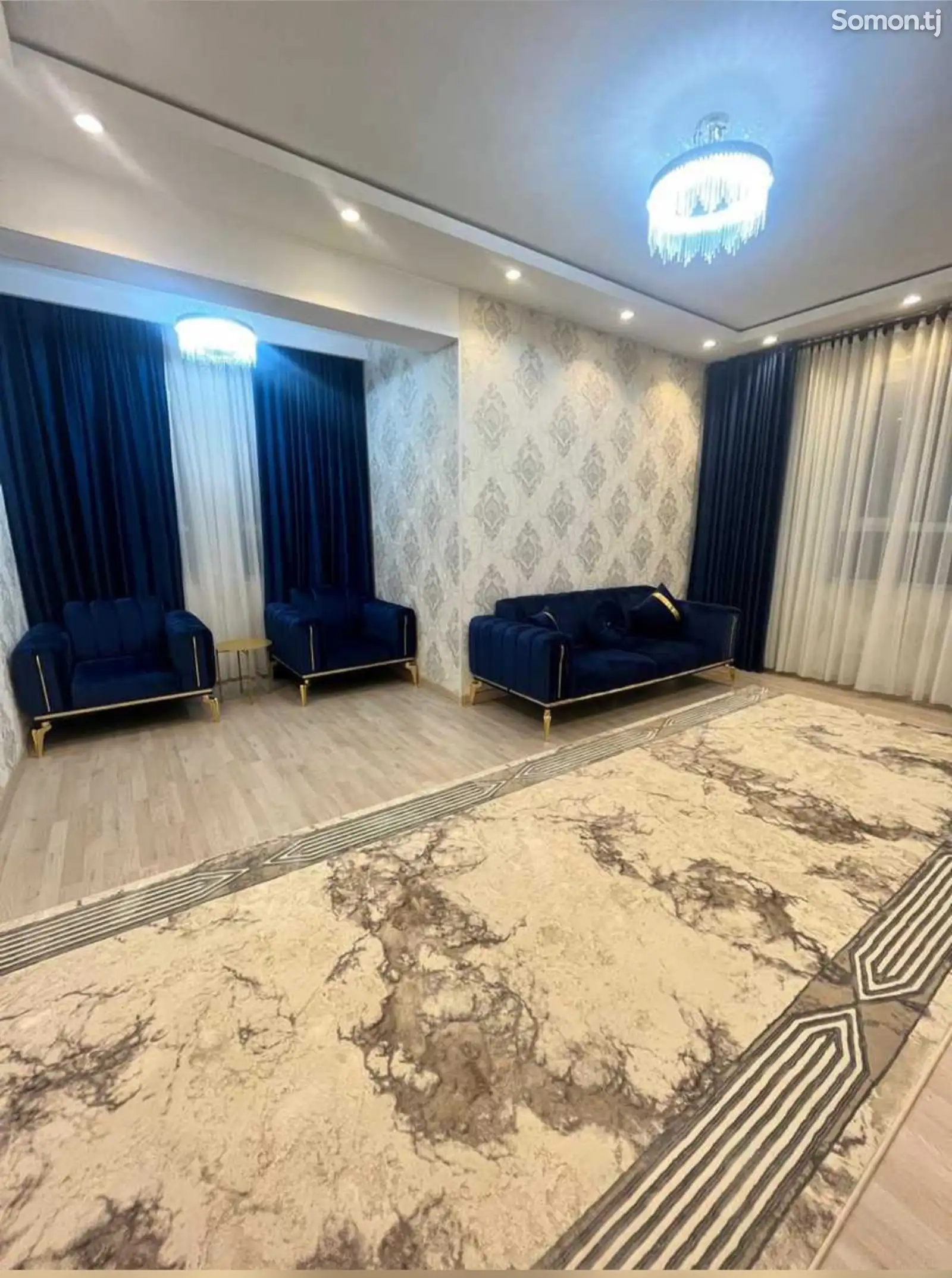 3-комн. квартира, 13 этаж, 100м², И.Сомони-1