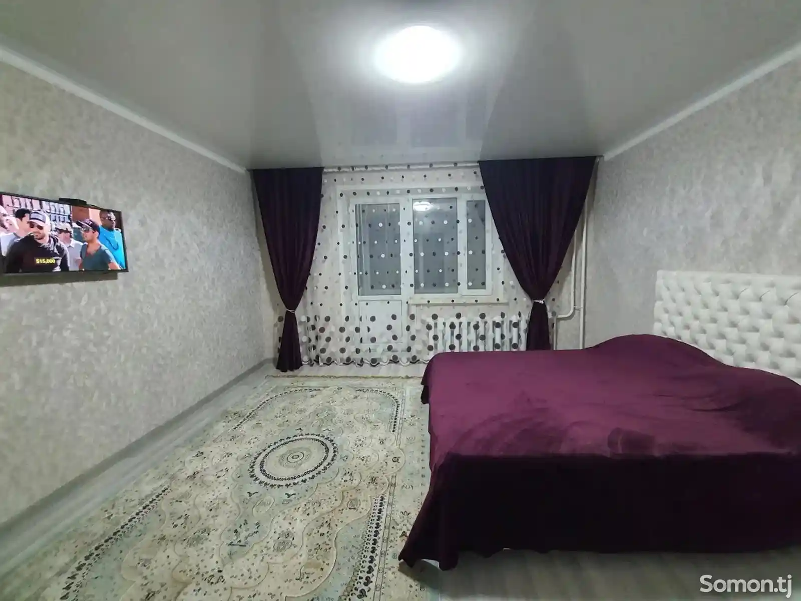 2-комн. квартира, 5 этаж, 56м², Сомони-1