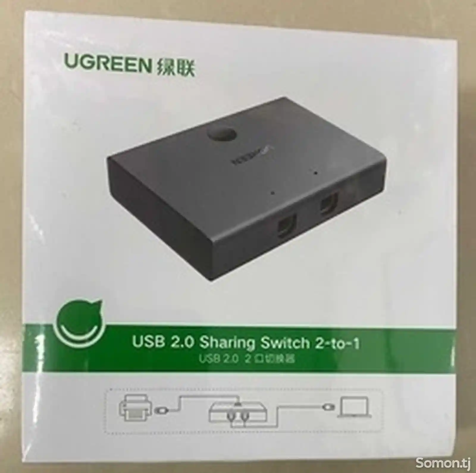 USB Switch для принтера 2-порт-1