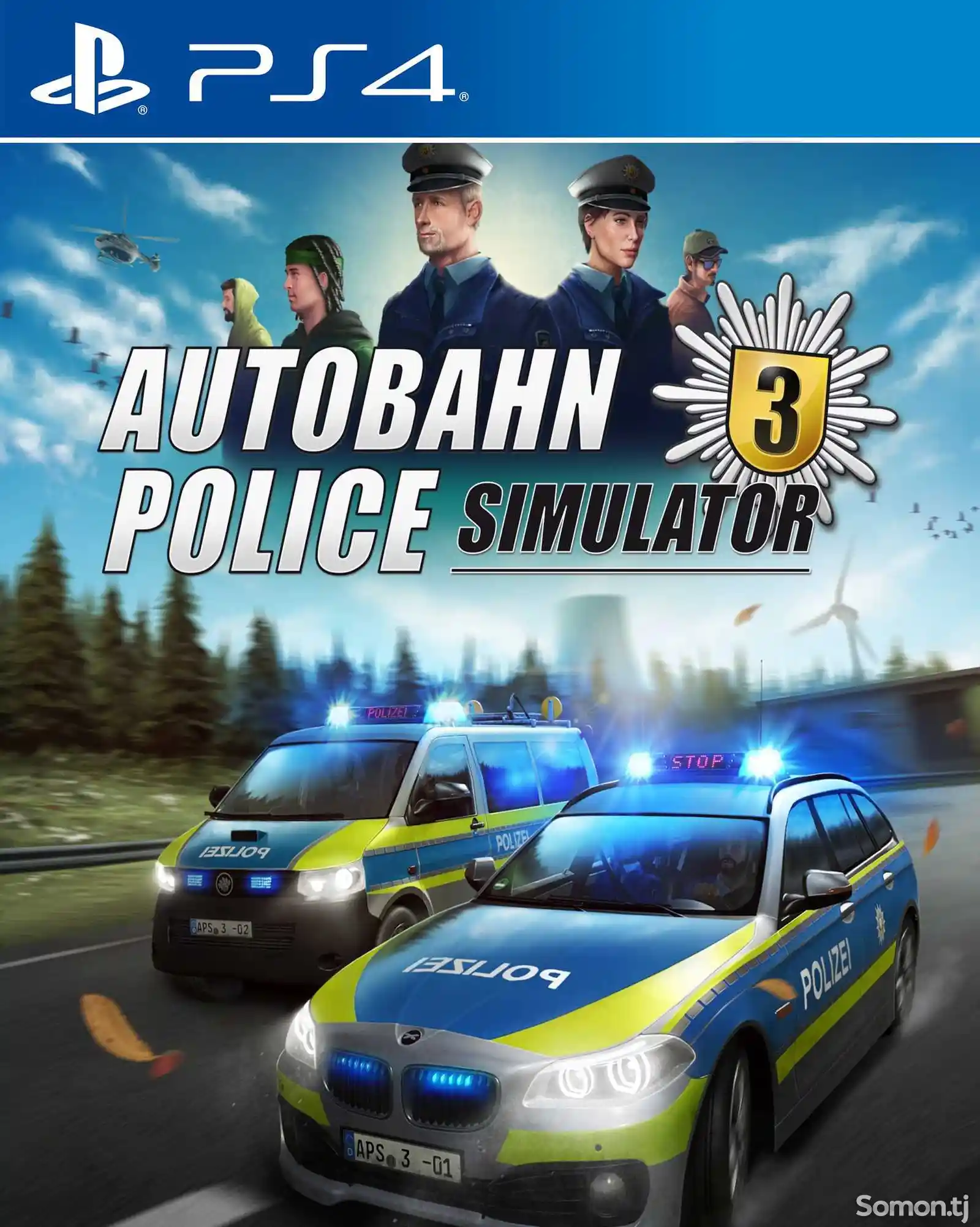 Игра Autobahn police simulator 3 для PS-4 / 5.05 / 6.72 / 7.02 / 7.55 / 9.00 /-1